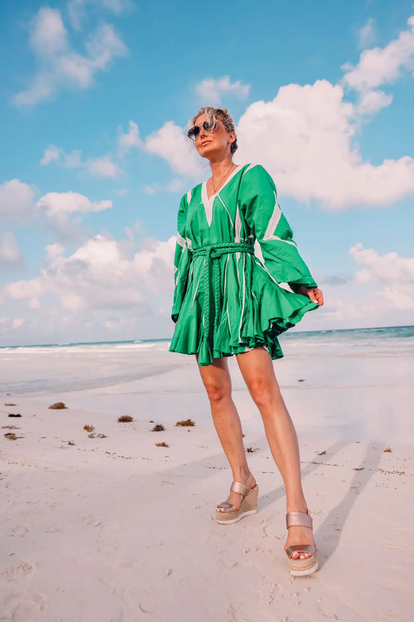 rhode green dress, summer dresses, spring dresses, dresses over 40