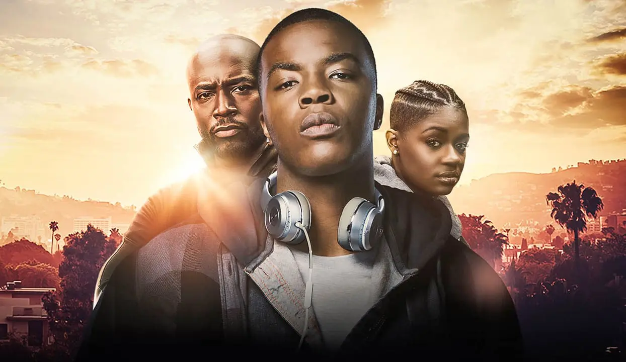 binge watch with your teens, All American, Amazon Prime, three young African American people in the sun