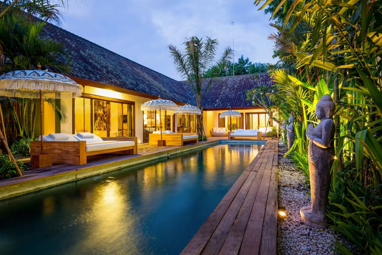 international girls getaways, pool view at Bliss Sanctuary for Women, Bali, Indonesia girl time, best International travel destinations, summer travel 