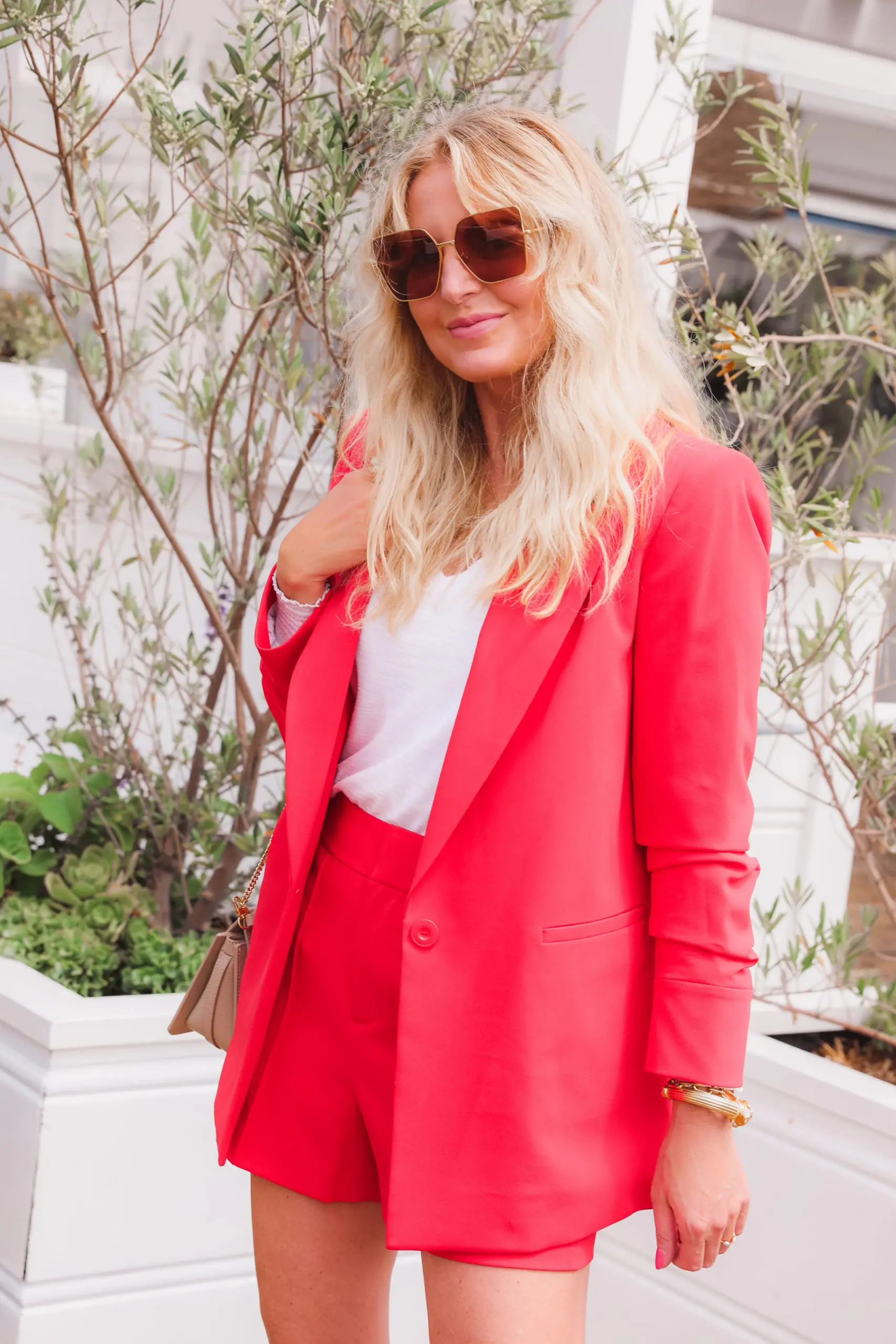 Shorts Suit office outfit