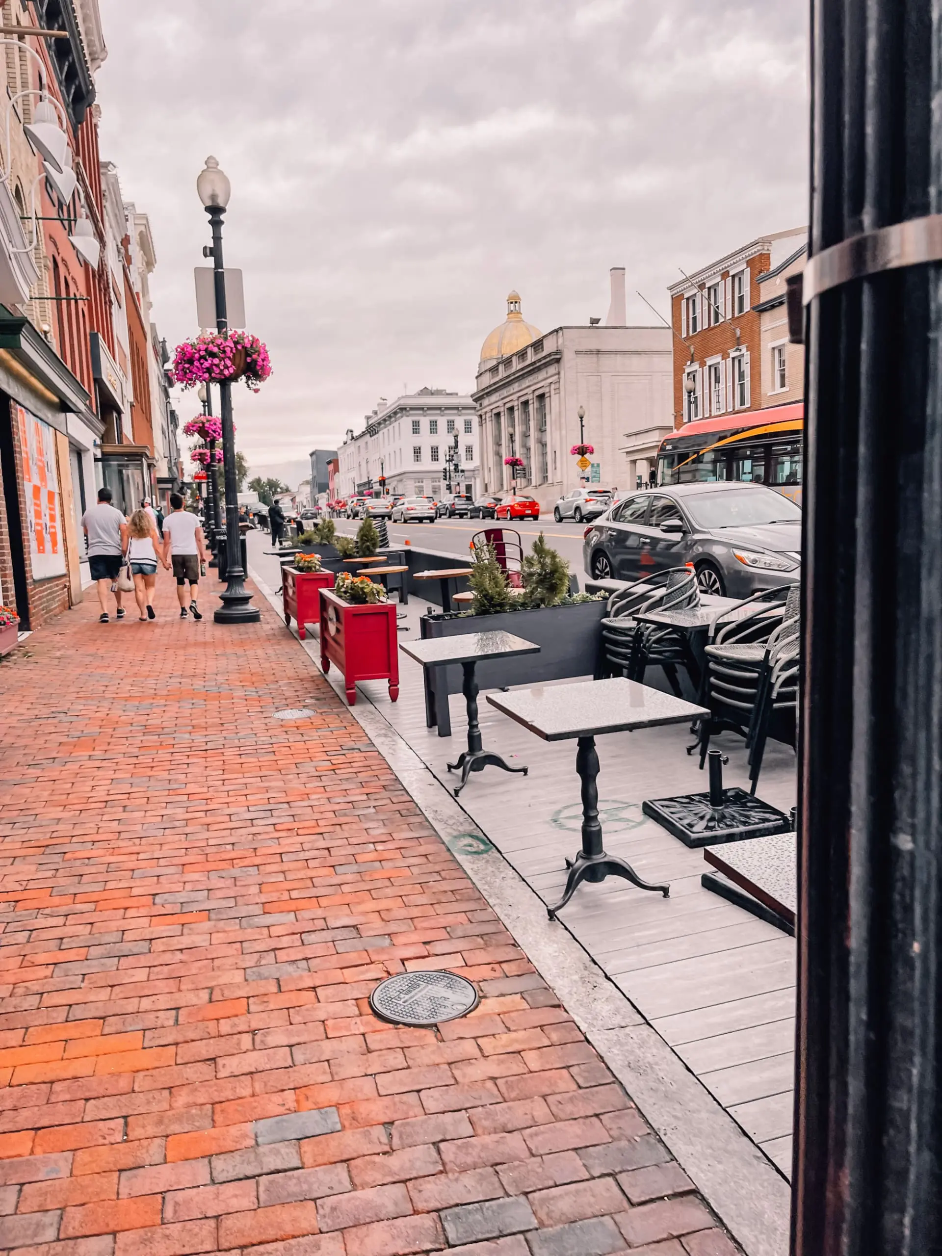 where to stop on a cross-country road trip, best places to stop on a cross country road trip, cross country road trip, west coast to east coast road trip, erin busbee, traveling with kids, how to travel with kids, how to travel with a dog, cross country road trip with kids, georgetown