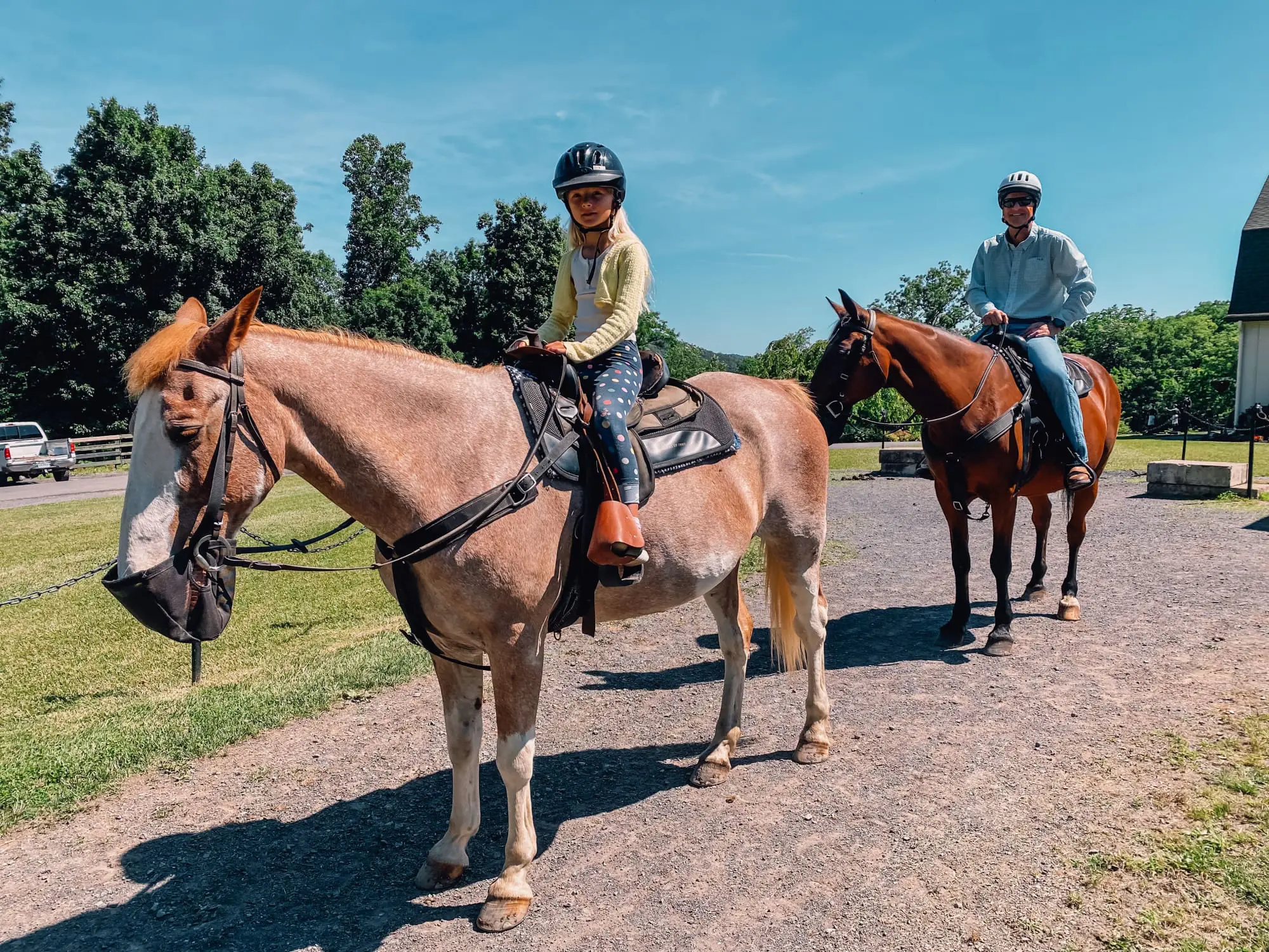 where to stop on a cross-country road trip, best places to stop on a cross country road trip, cross country road trip, west coast to east coast road trip, erin busbee, traveling with kids, how to travel with kids, how to travel with a dog, cross country road trip with kids, hot springs virginia, the omni homestead hotel, horseback riding