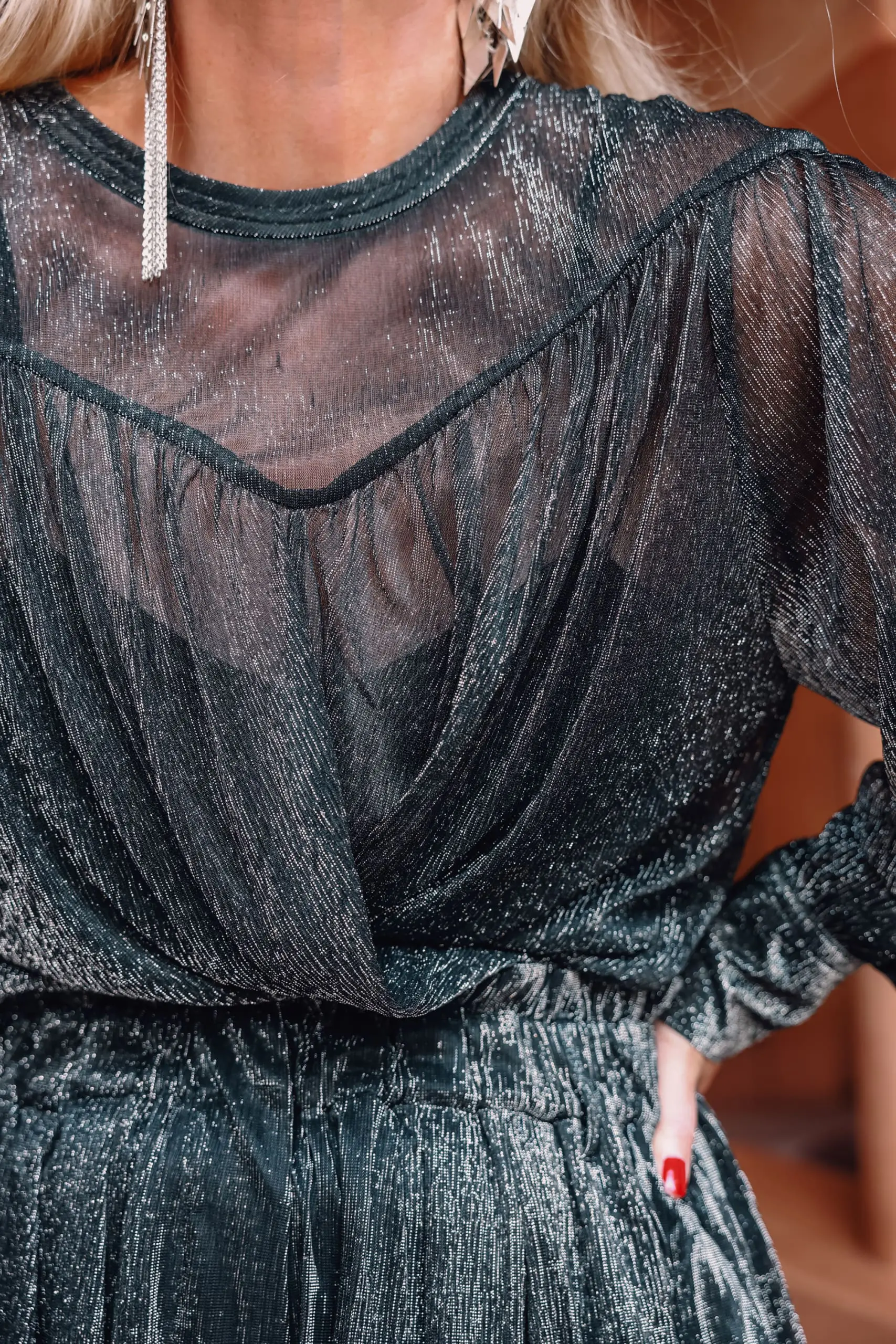holiday party outfits, holiday party outfits 2021, holiday outfits, christmas party outfits, what to wear holiday, holiday outfits over 40, what to wear to holiday party, metallic holiday outfit, metallic iro blouse, metallic iro shorts, isabel marant black boots, erin busbee, marrakesh, morocco