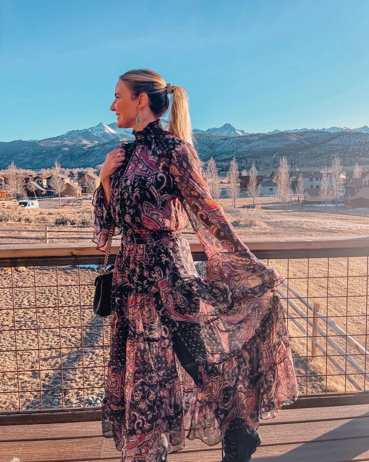 How to Wear Dresses During Winter