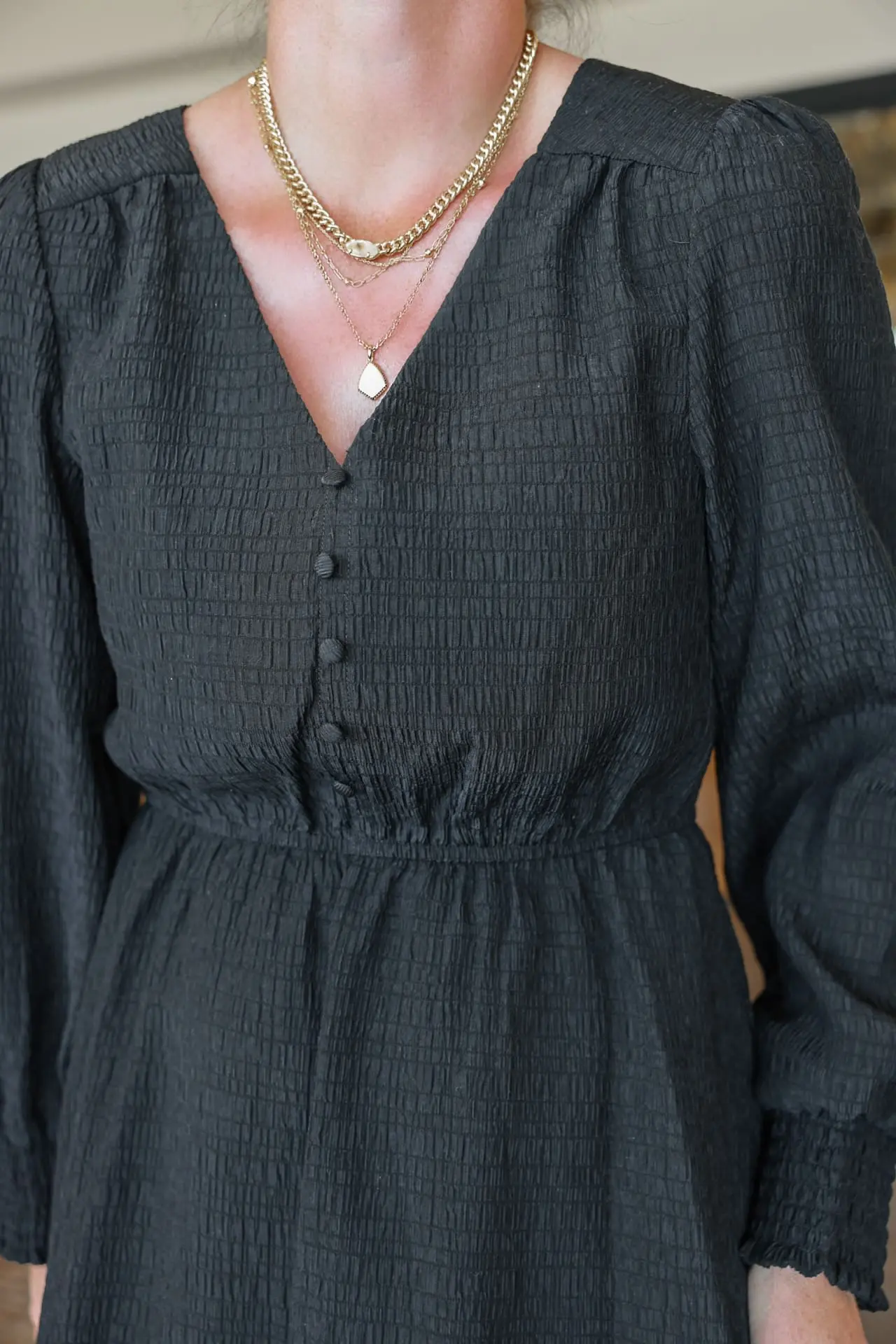 BB Dakota black dress styling