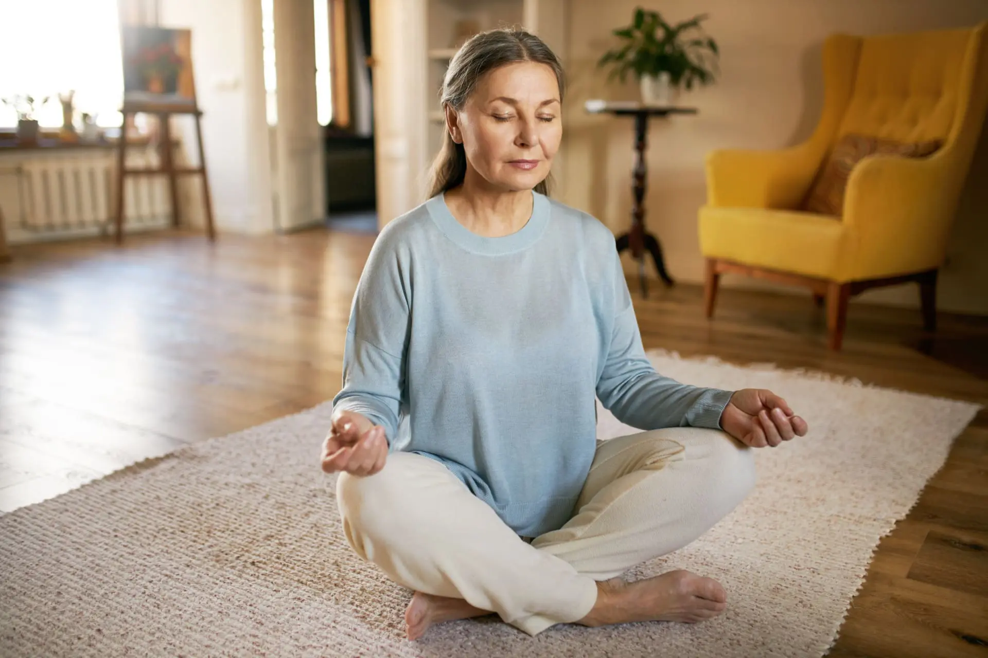mindful breathing