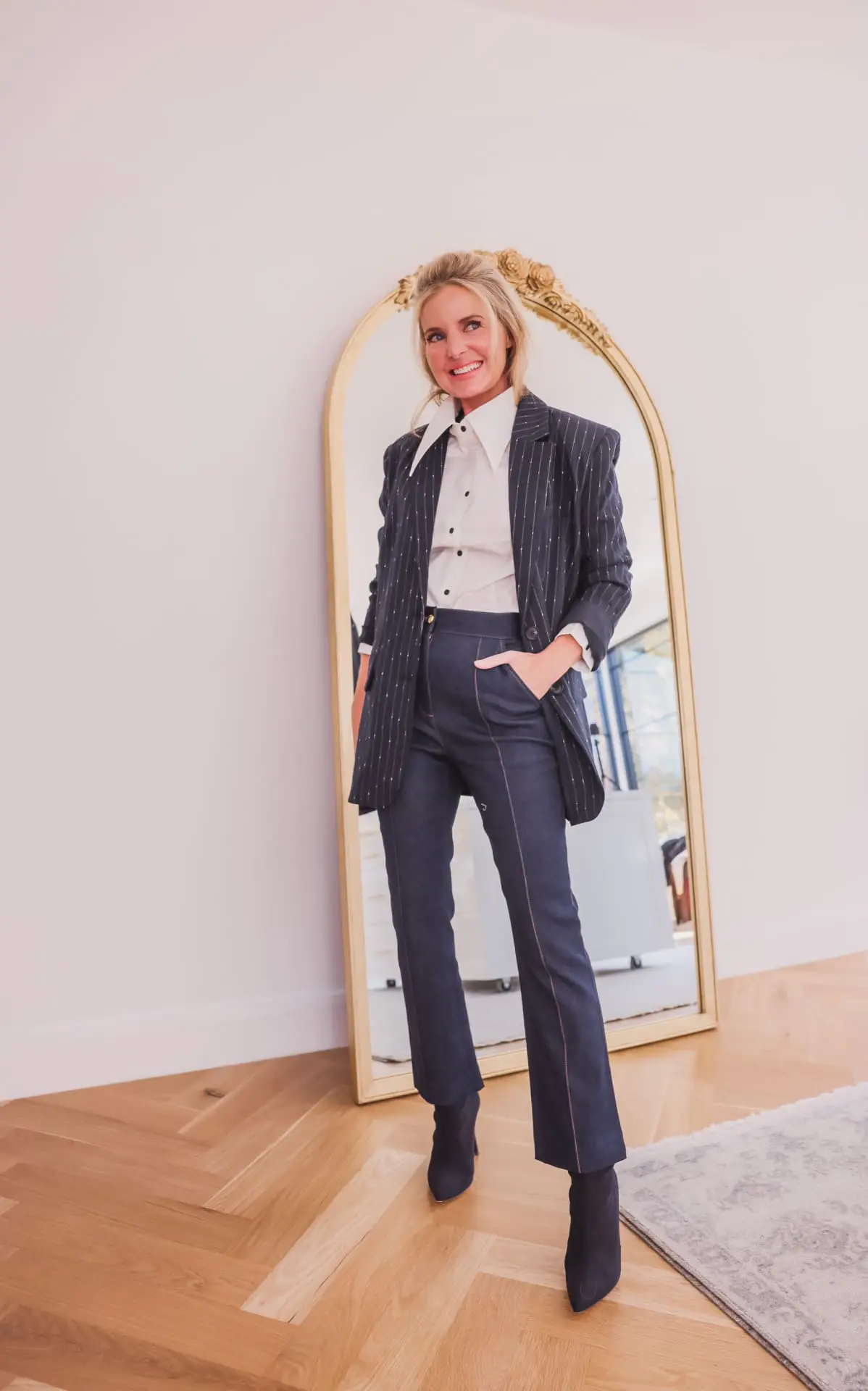 Pinstripes blazer