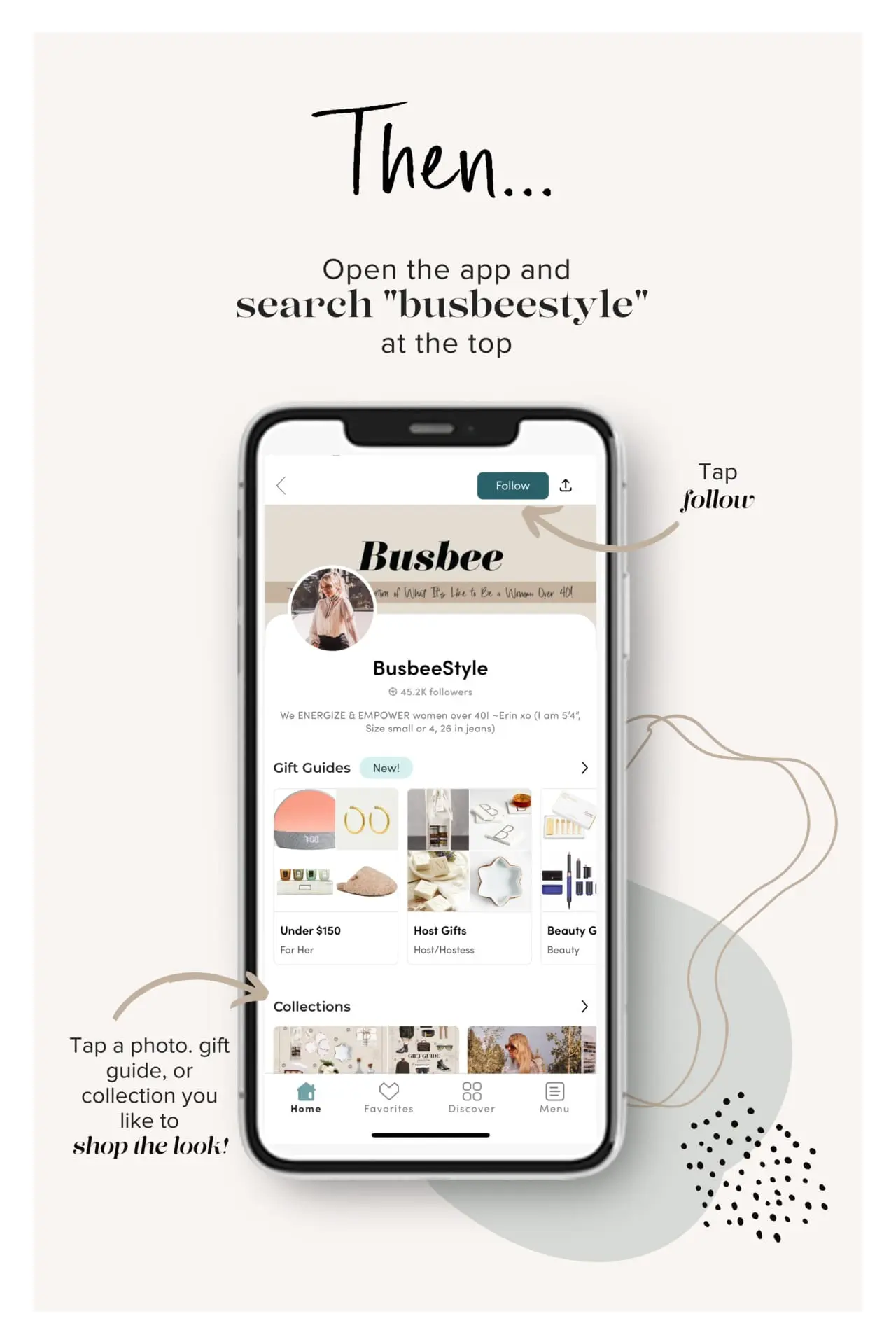 How To Shop on LTK - step 2