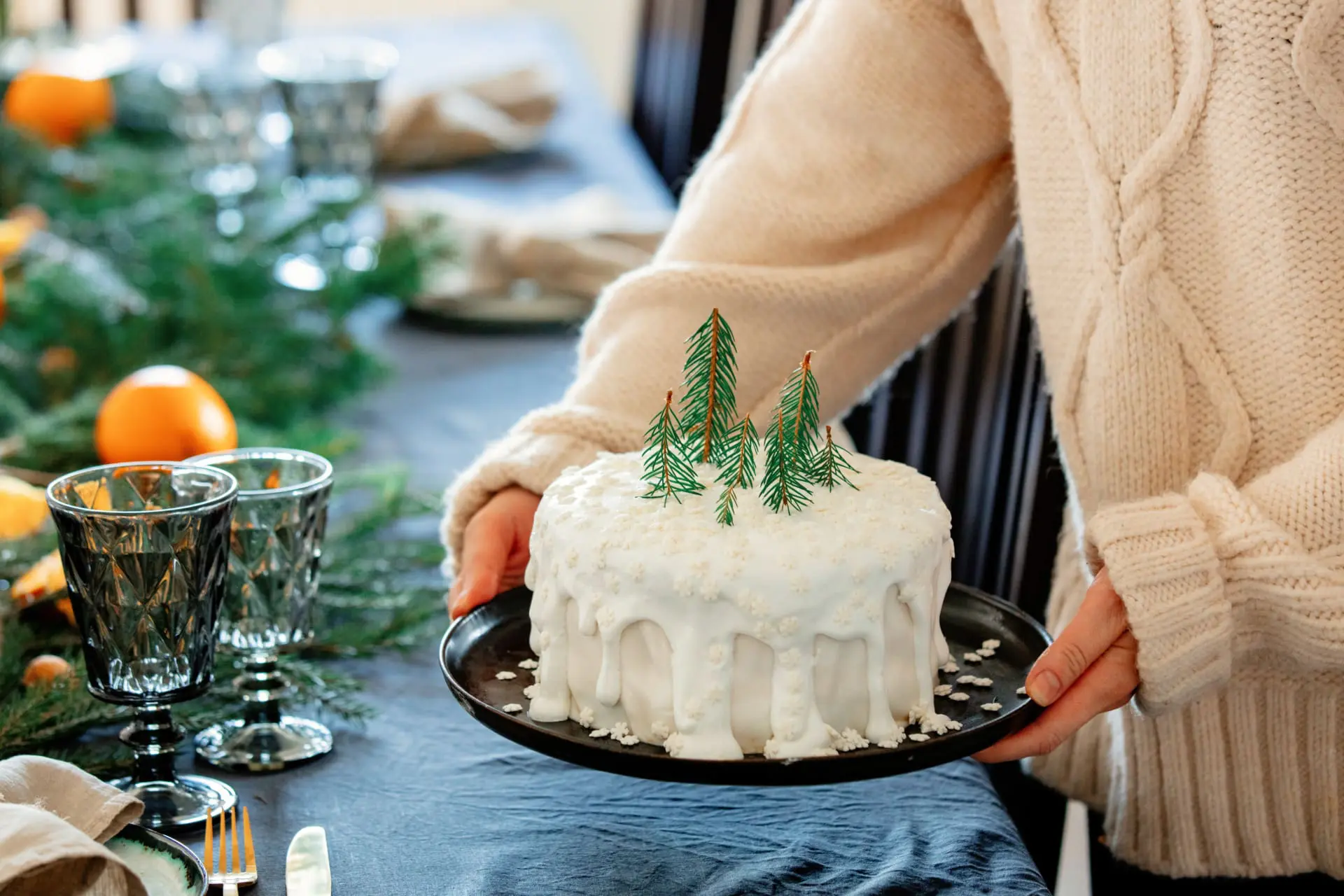 holiday cake