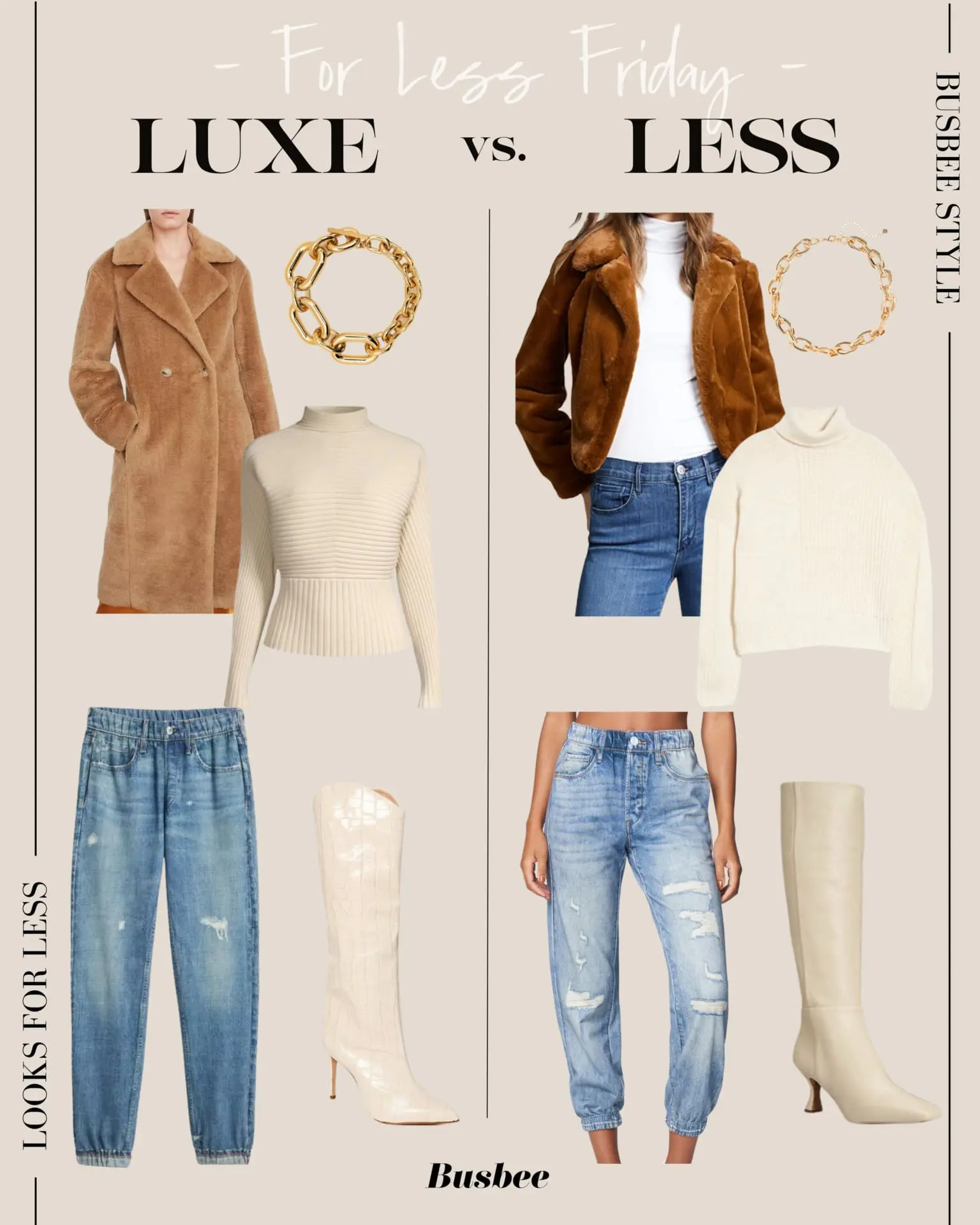 Vince Coat and Rag & Bone Jeans Look For Less