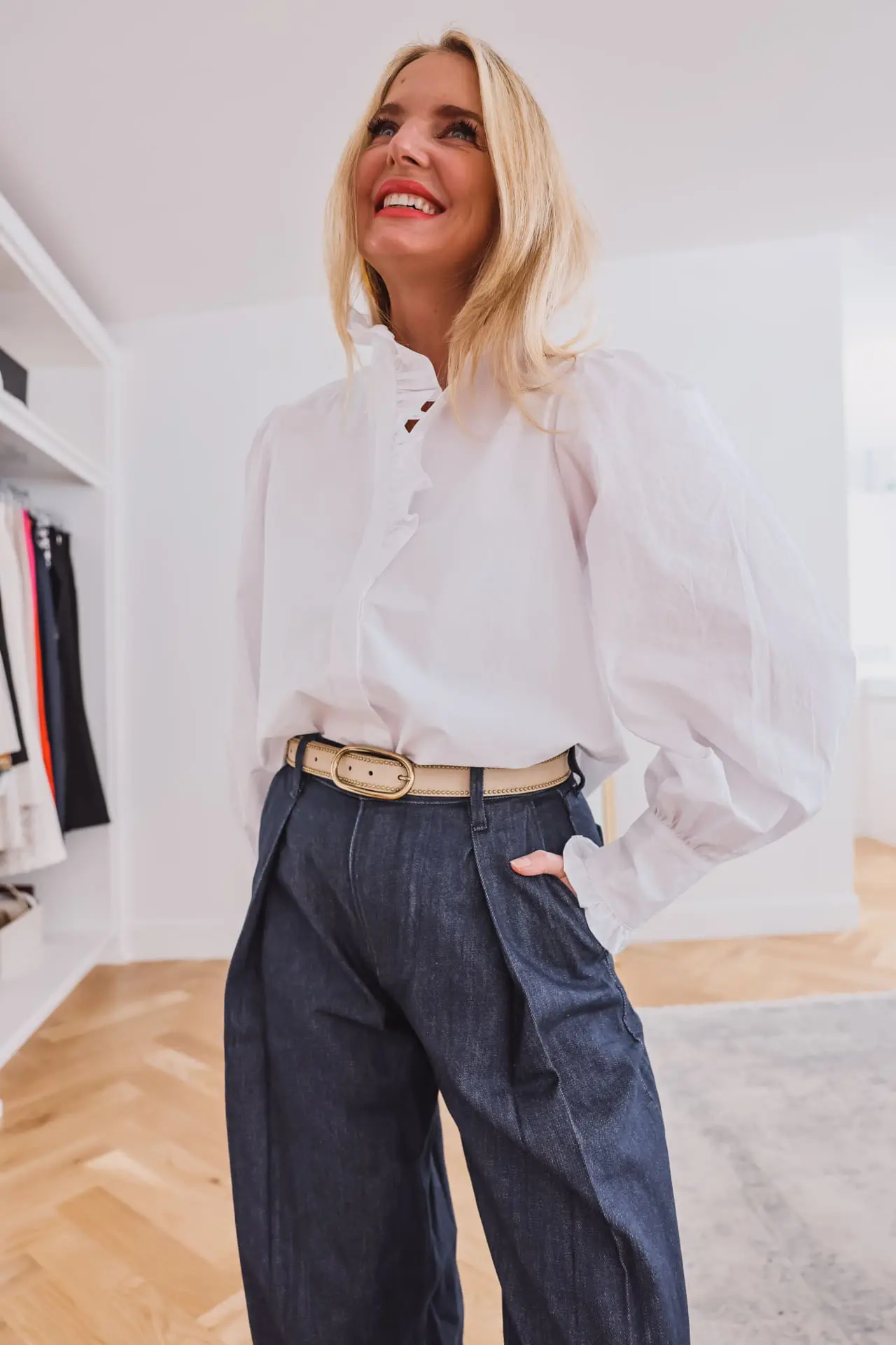 Neutral Belt spring wardrobe