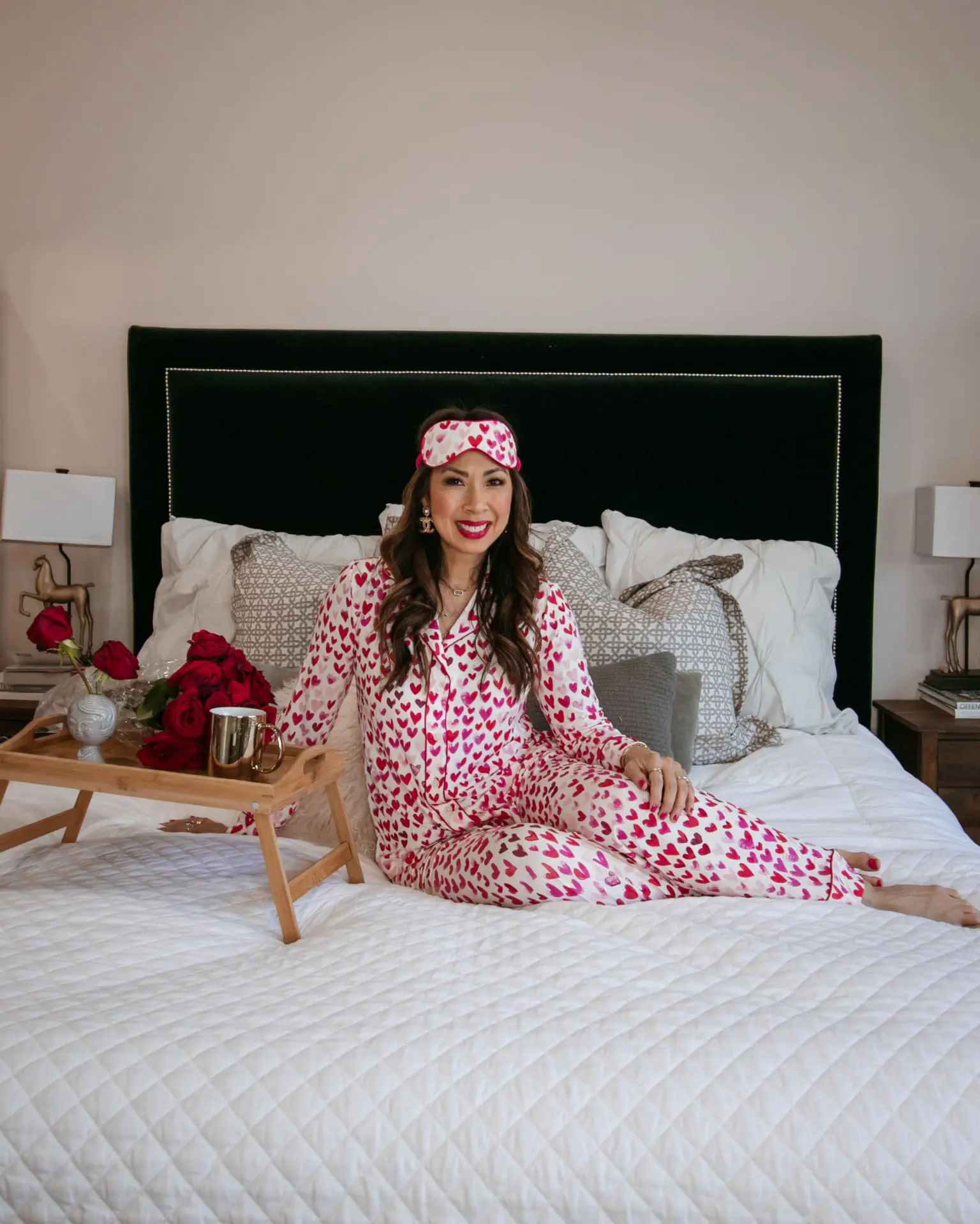 women's Valentine's Day pajamas
