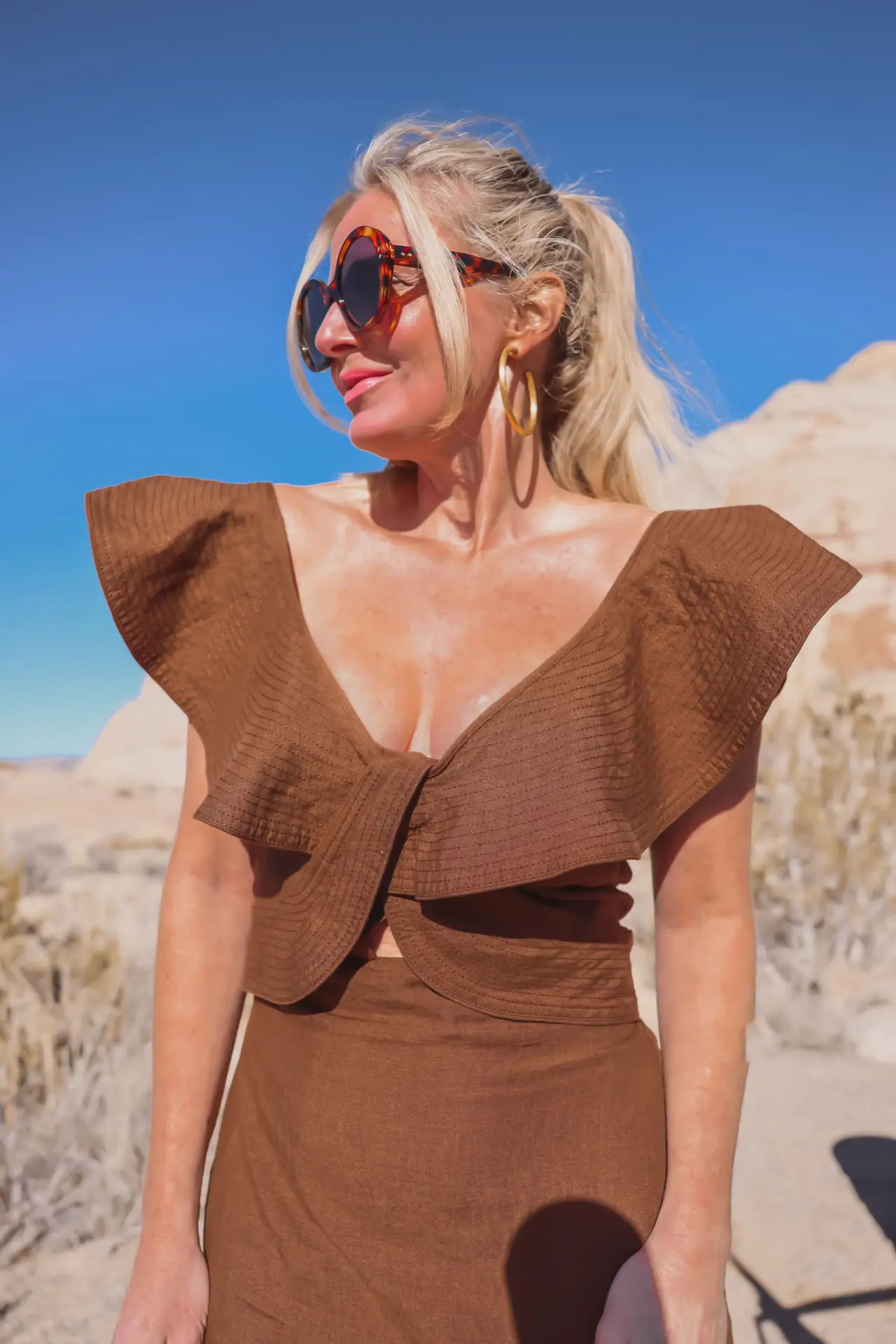 Ruffled Top - What Not To Wear If You Have A Big Bust