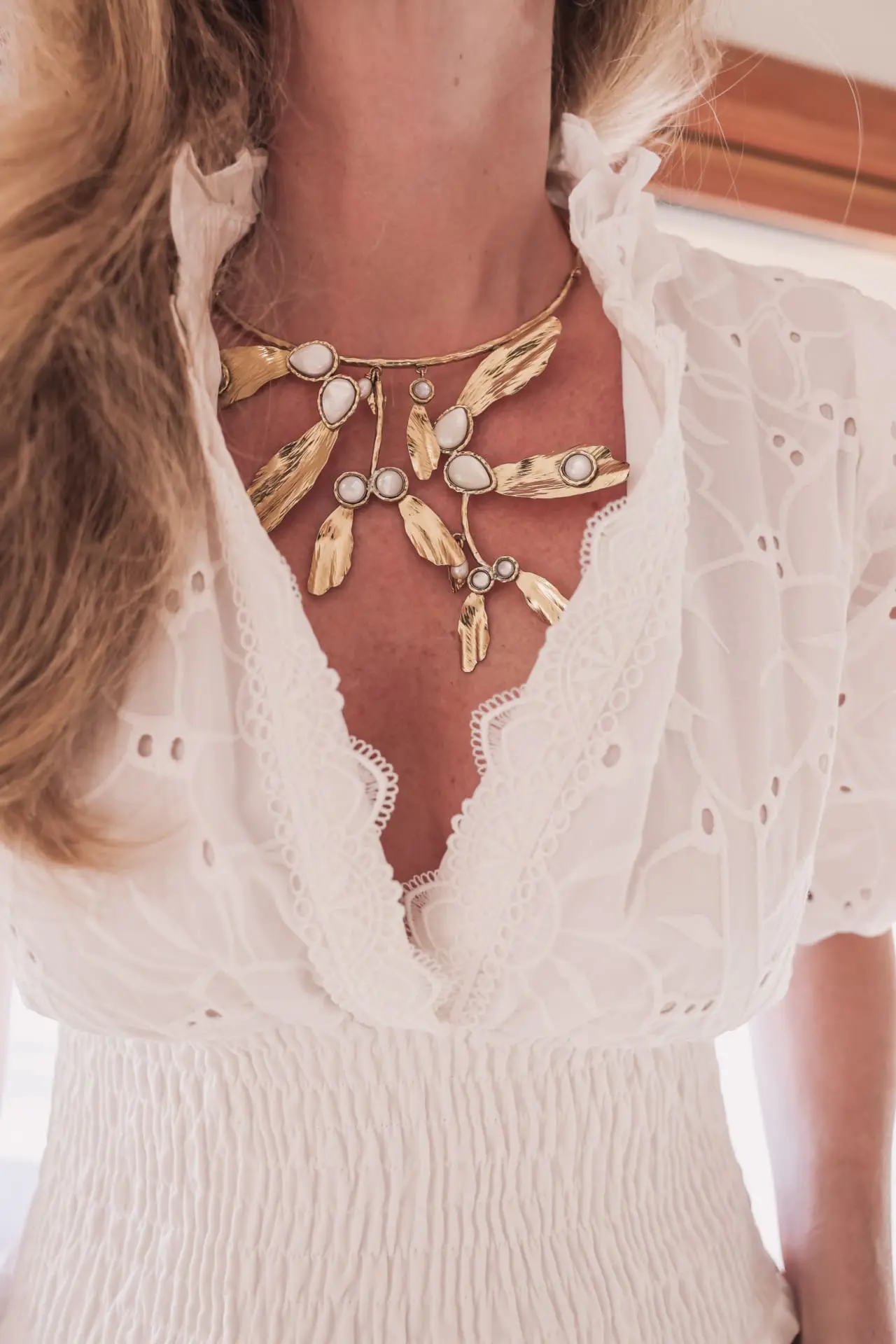 ulla johnson statement necklace