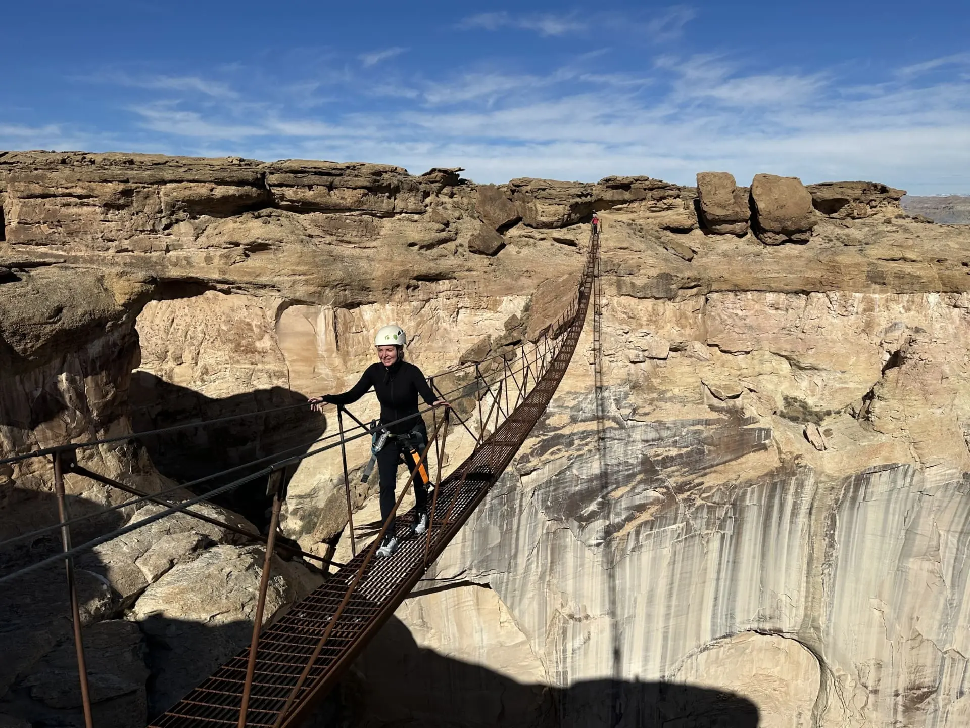The Via Ferrata Challenge at Canyon Point