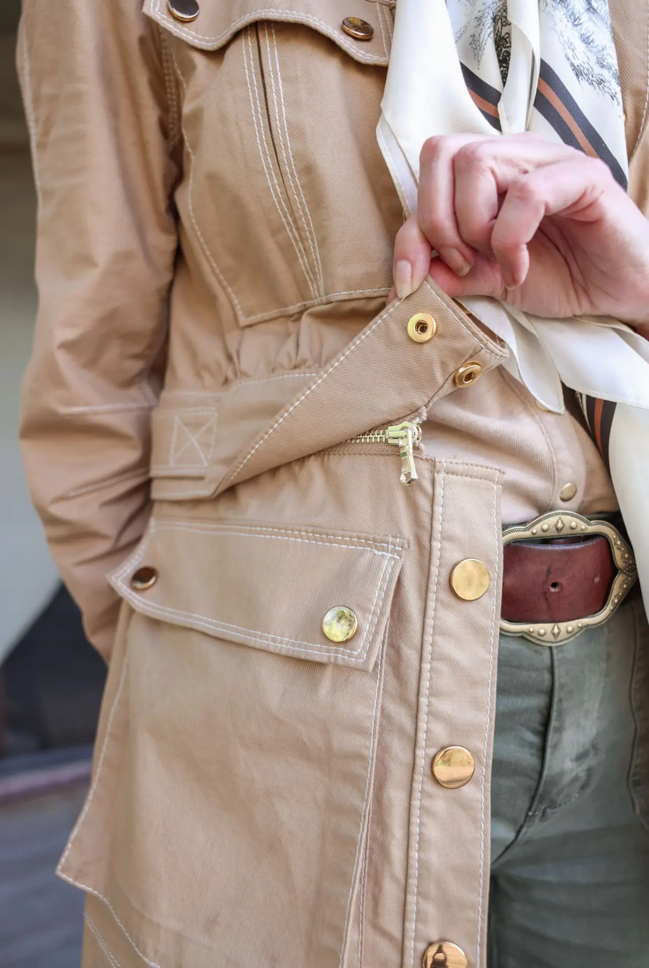 veronica beard cargo jacket