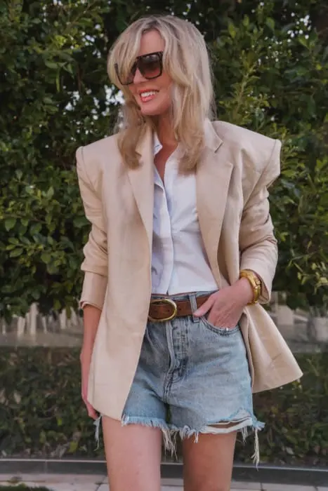 My Favorite Denim Shorts Over 40