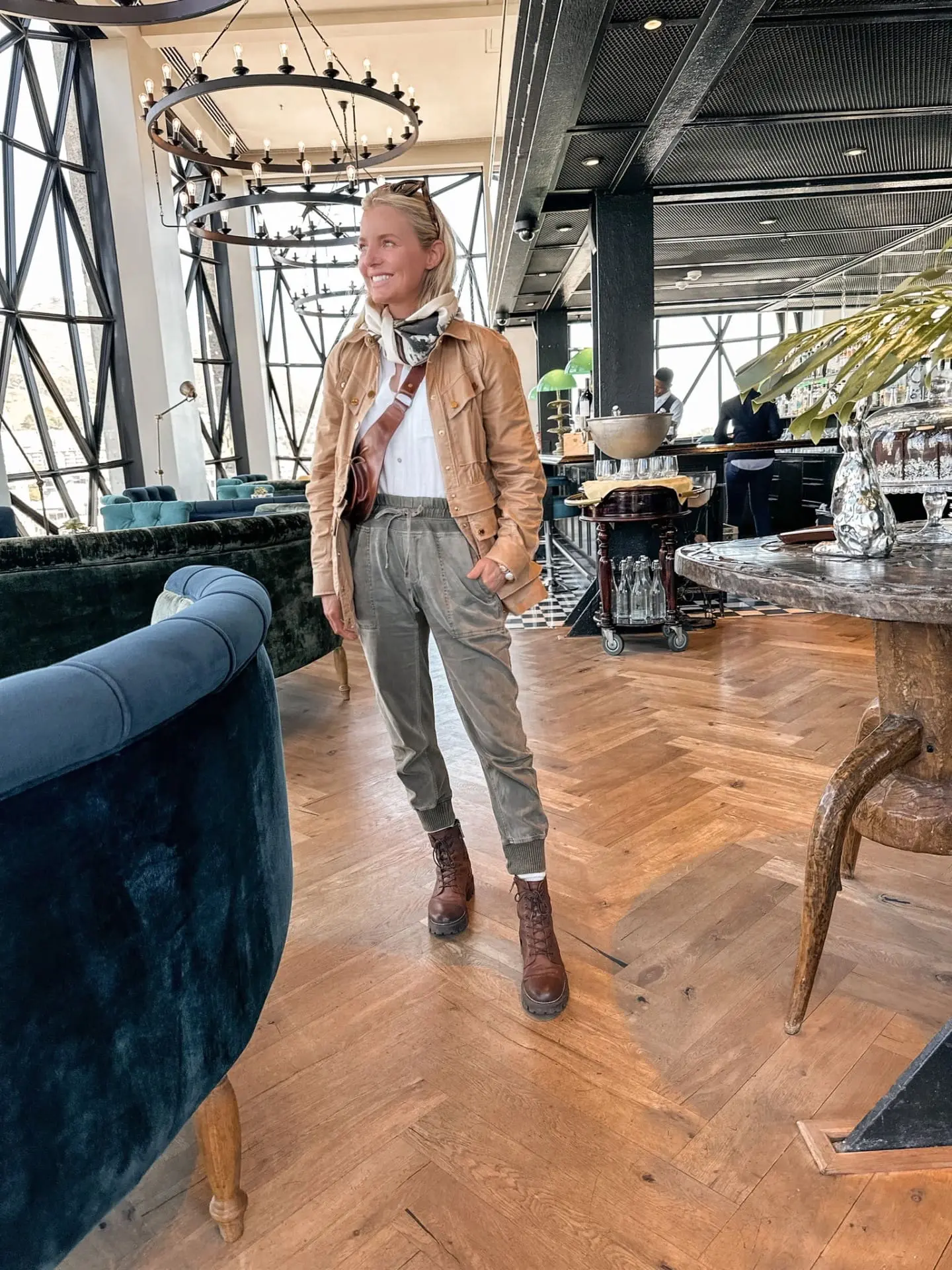 cargo jacket safari outfit