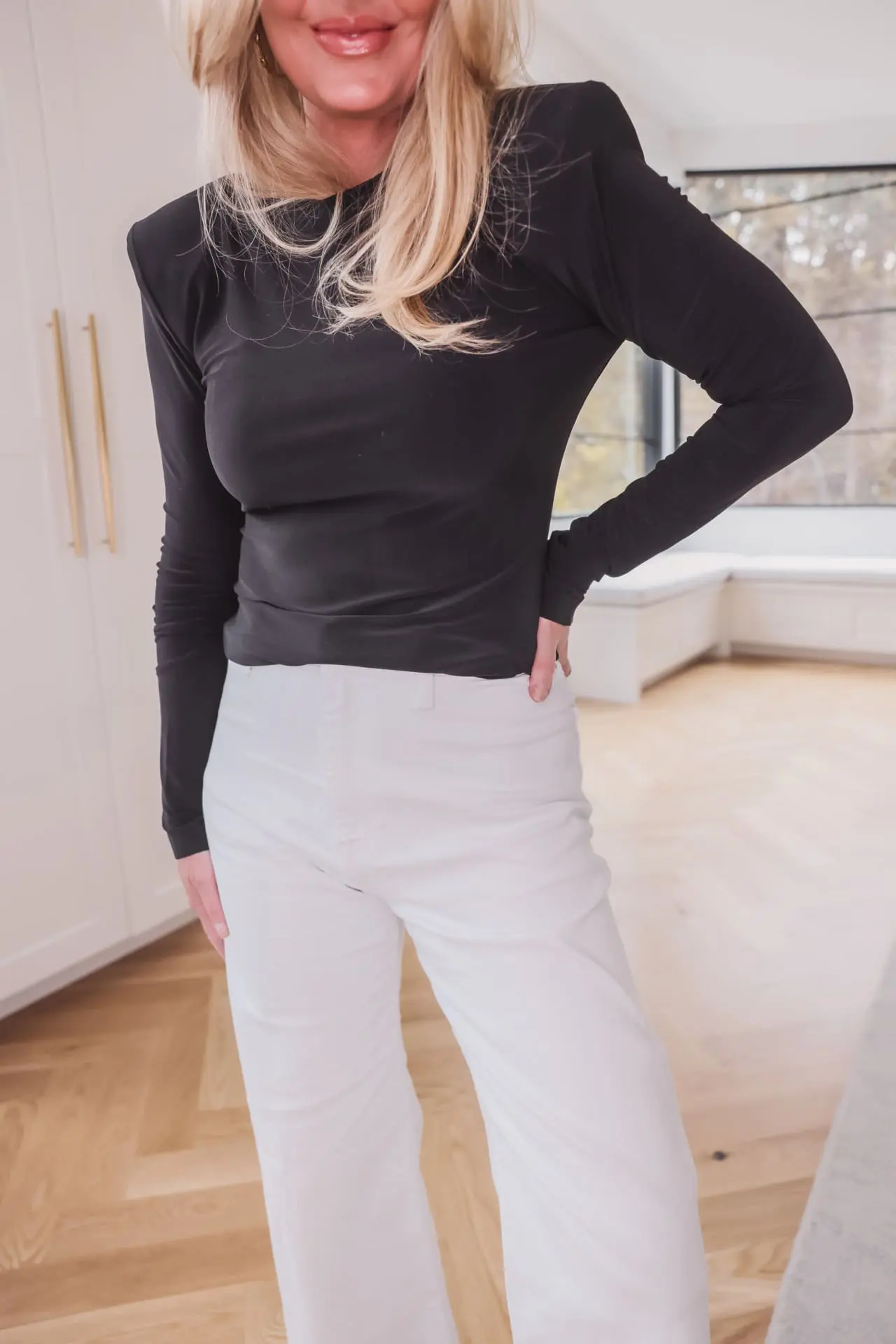 Norma Kamali Shoulder Pad Top | Affordable Summer Fashion