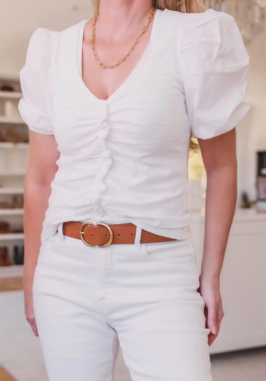 Monochromatic Elevated T-Shirt & Jeans