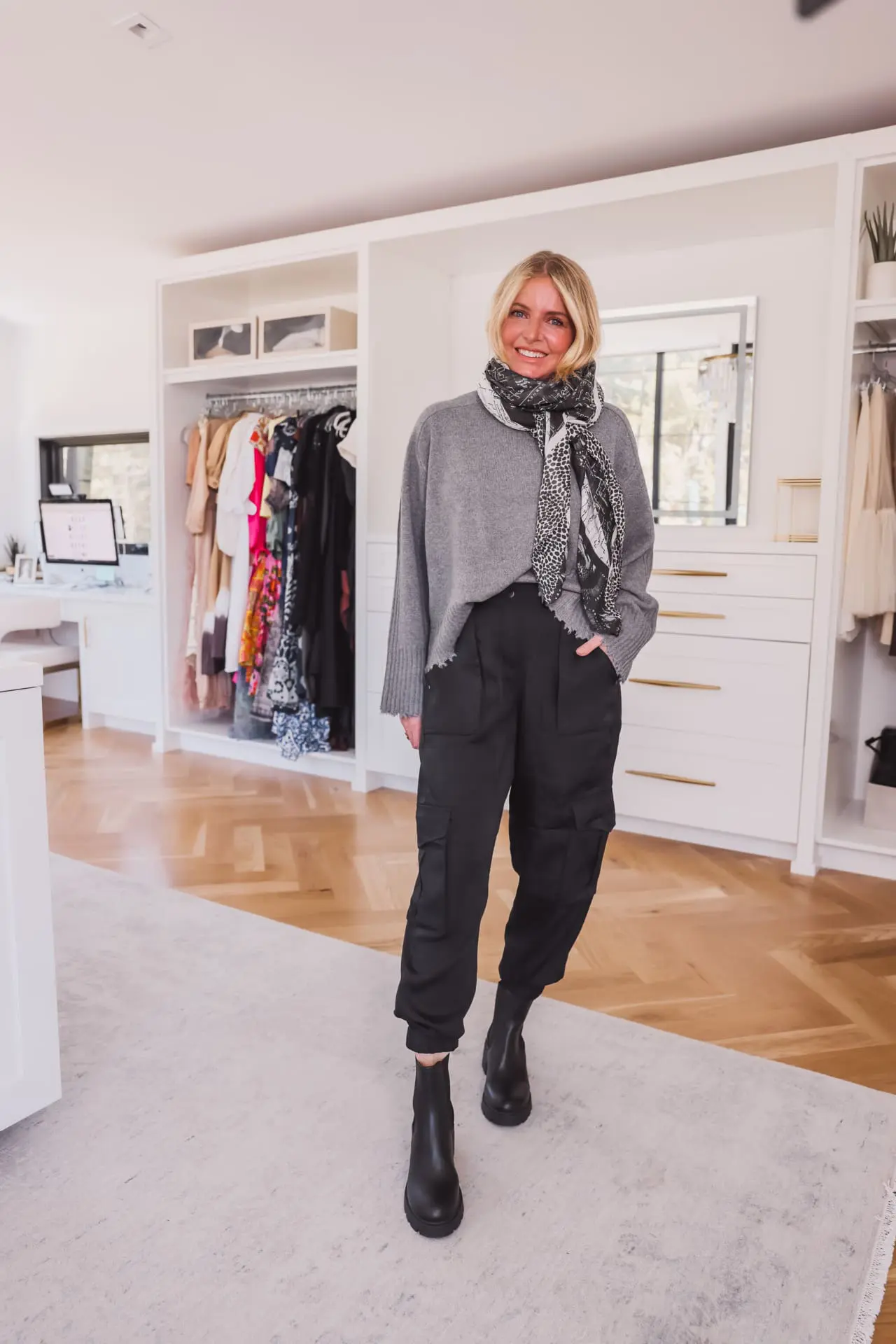 Gray Sweater & Joggers | Nordstrom Anniversary Sale 2023 Outfits