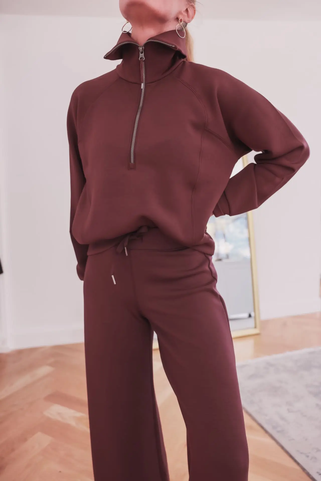 what to wear while traveling, AirEssentials Half Zip