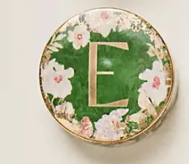 monogrammed trinket dish monogrammed trinket dish