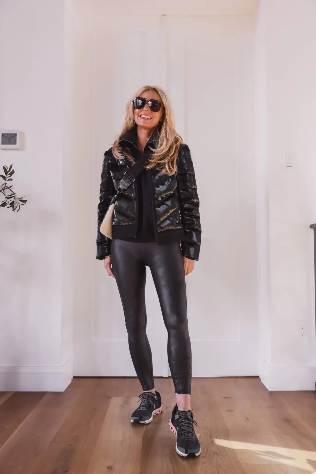 winter travel essentials Fleece Lined Leggings