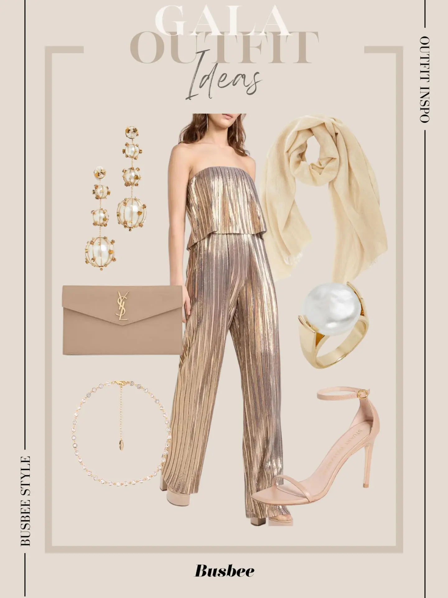 Pleated Jumpsuit | What To Wear To A Gala