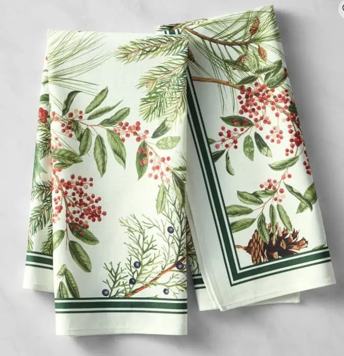 gifts for the hostess - kitchen towels