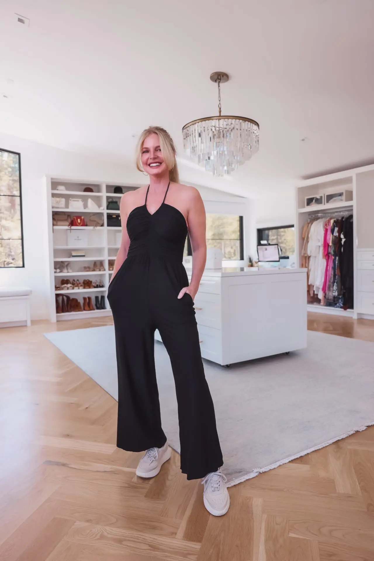 Evereve Halter Neck Jumpsuit
