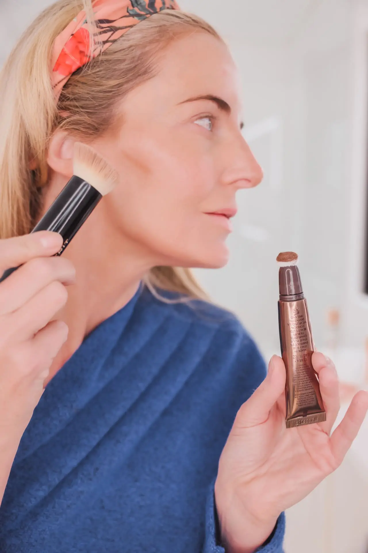 contouring face