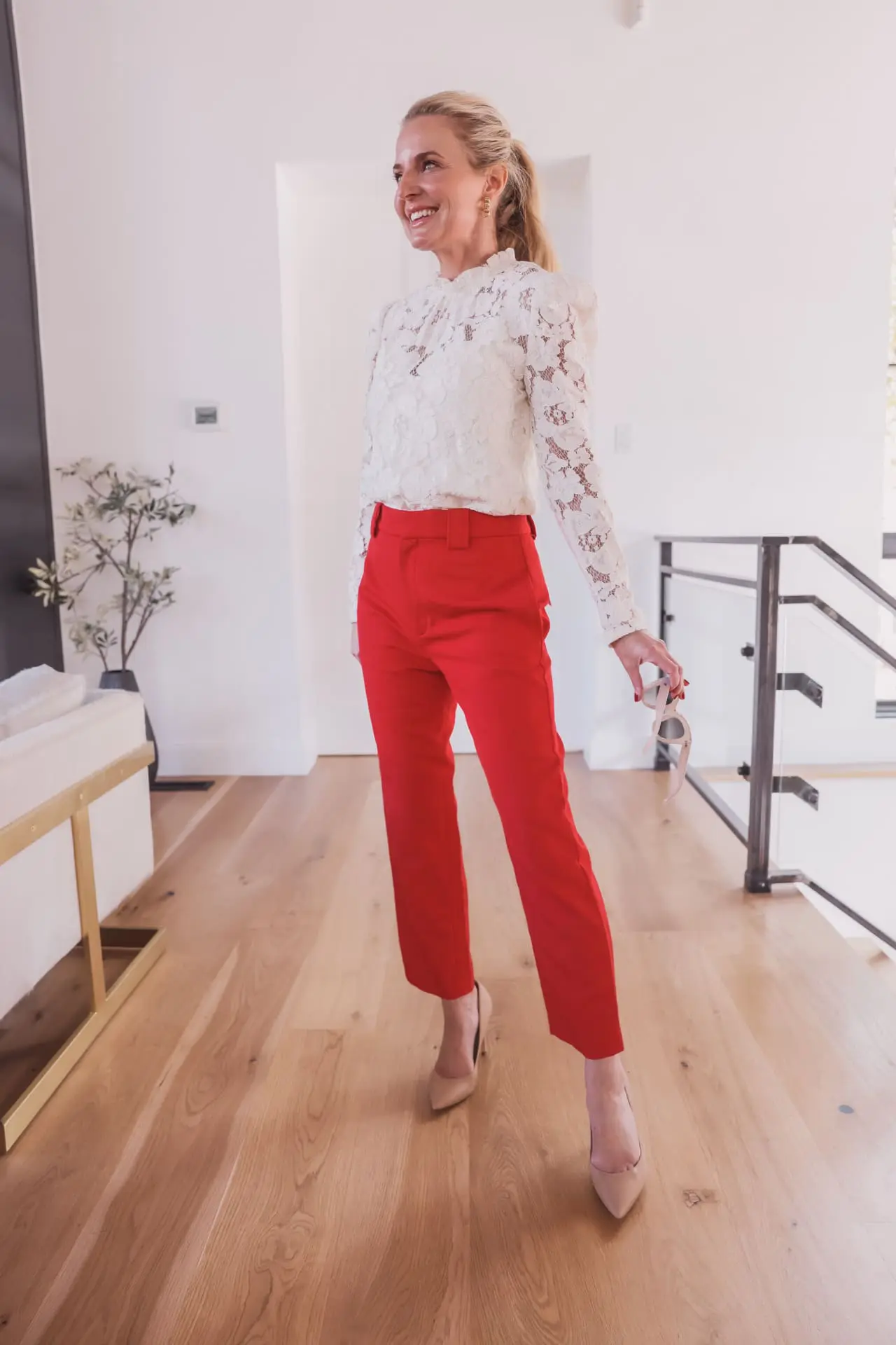 RED party outfit