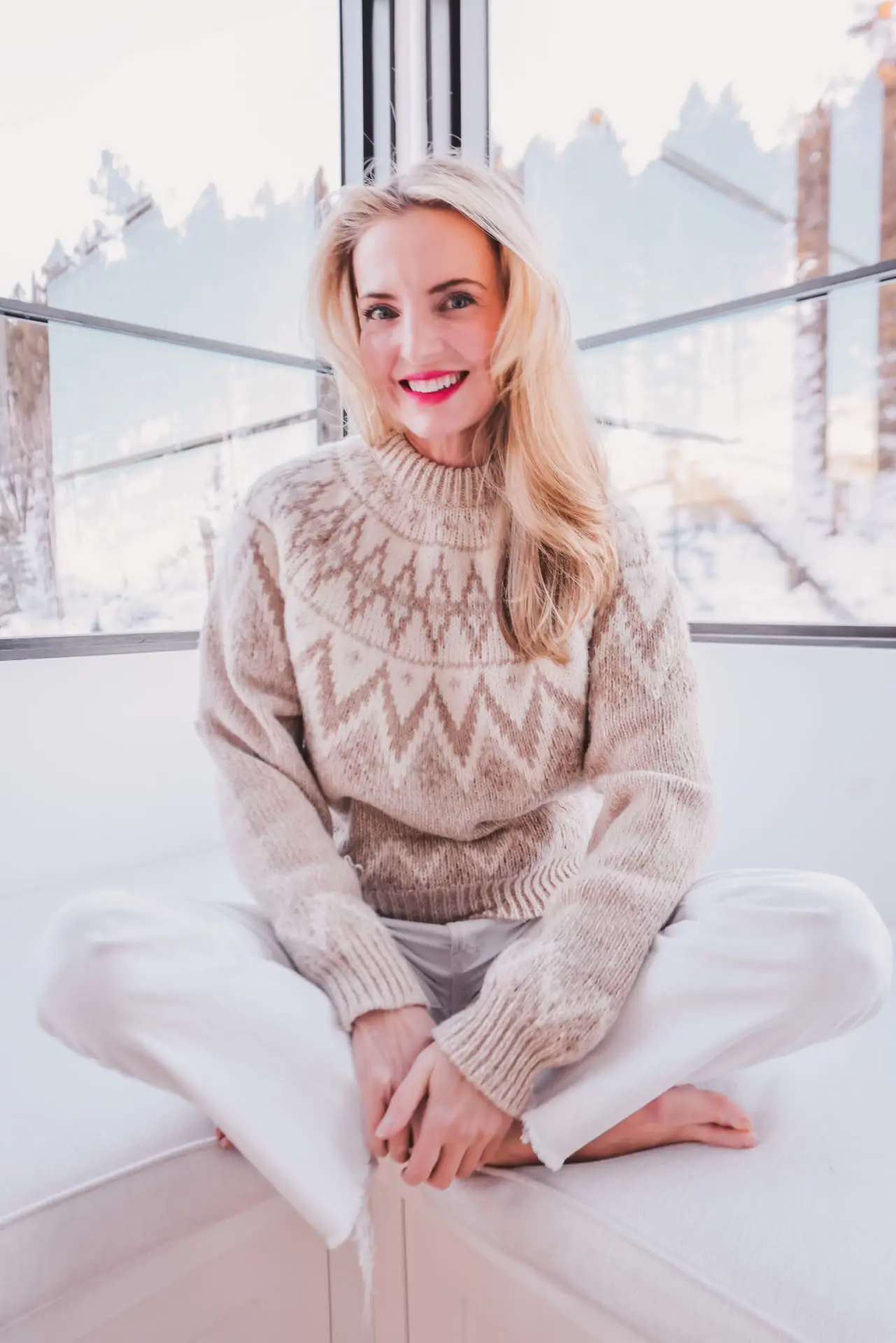 Mango Fair Isle Sweater