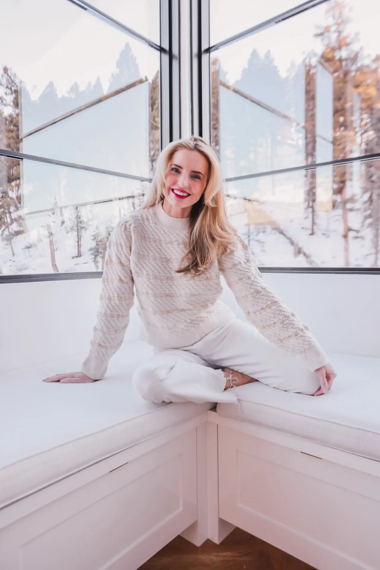 Mango Mixed Stitch Sweater