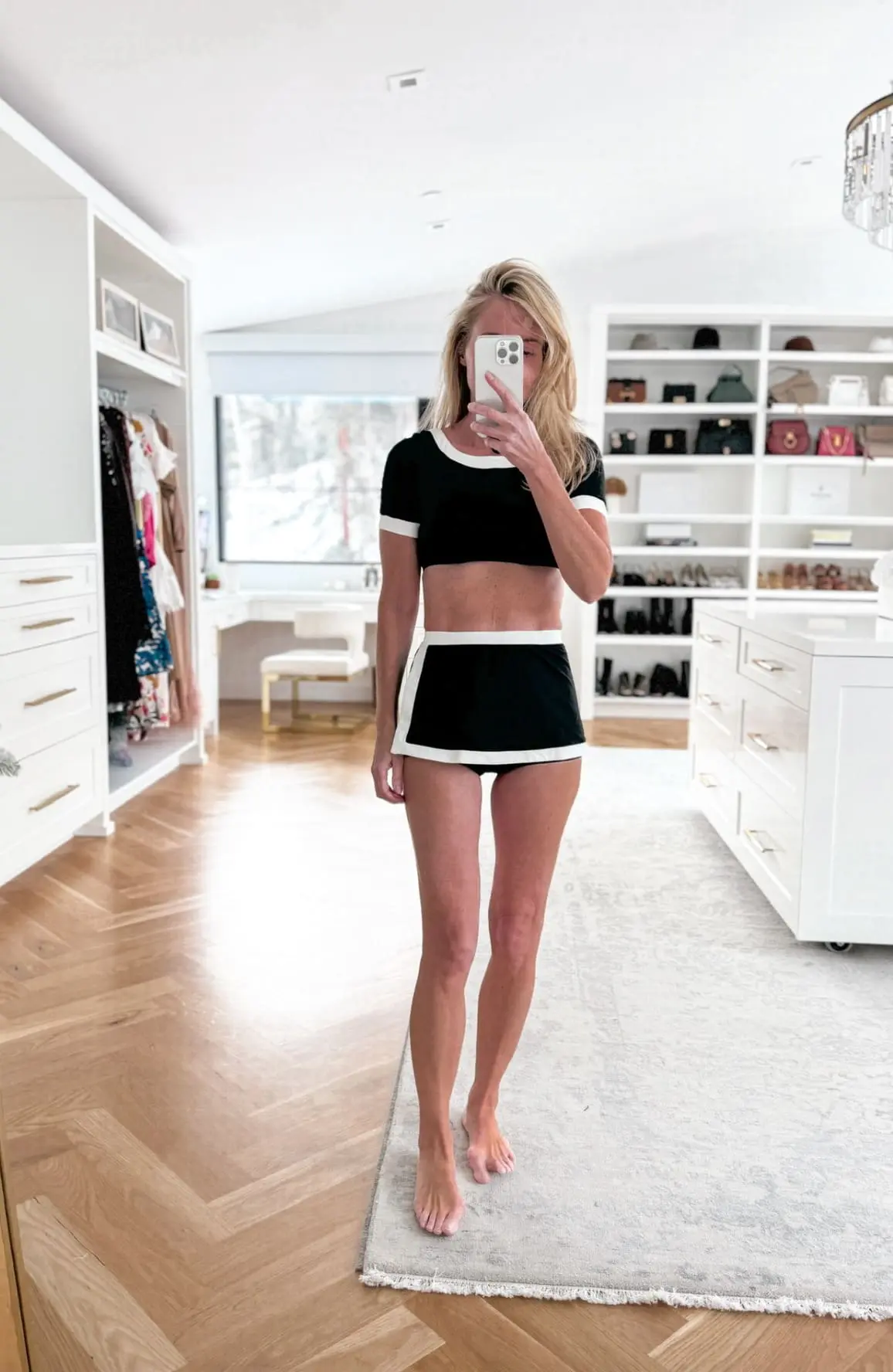 Staud Bikini Top, Swim Skirt & Bottoms