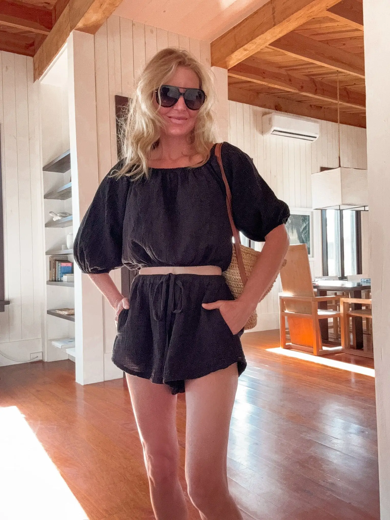 Gauzy Top & Shorts