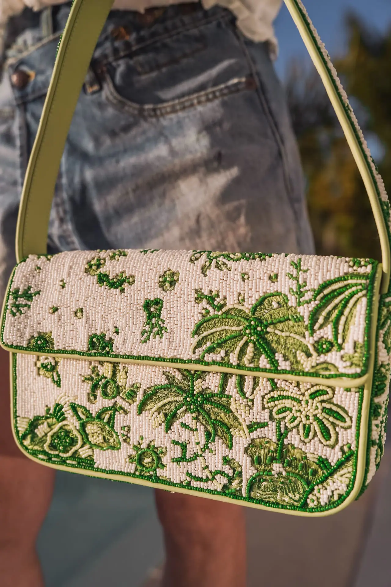 Staud Beaded Bag