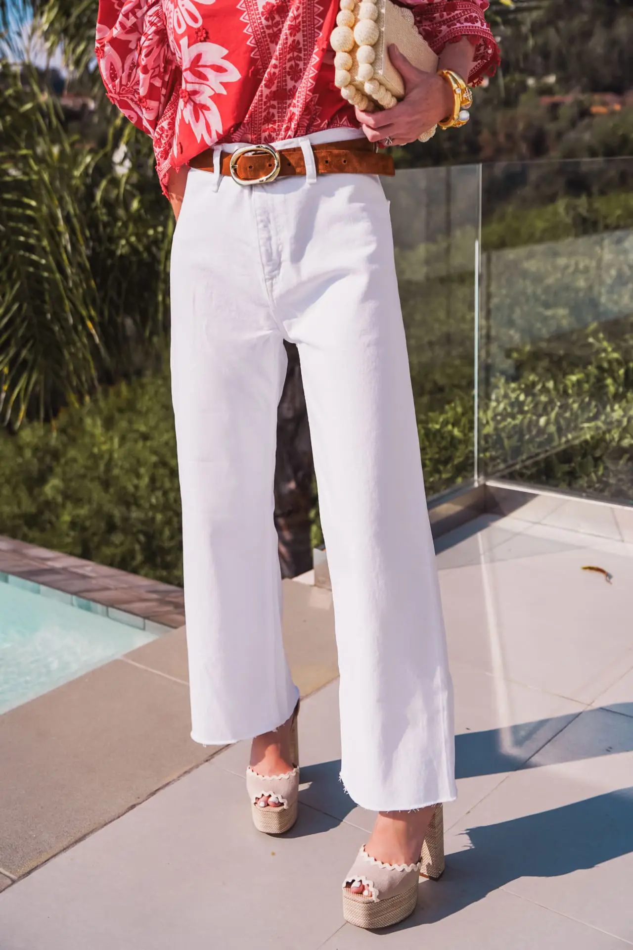 white jeans for Easter