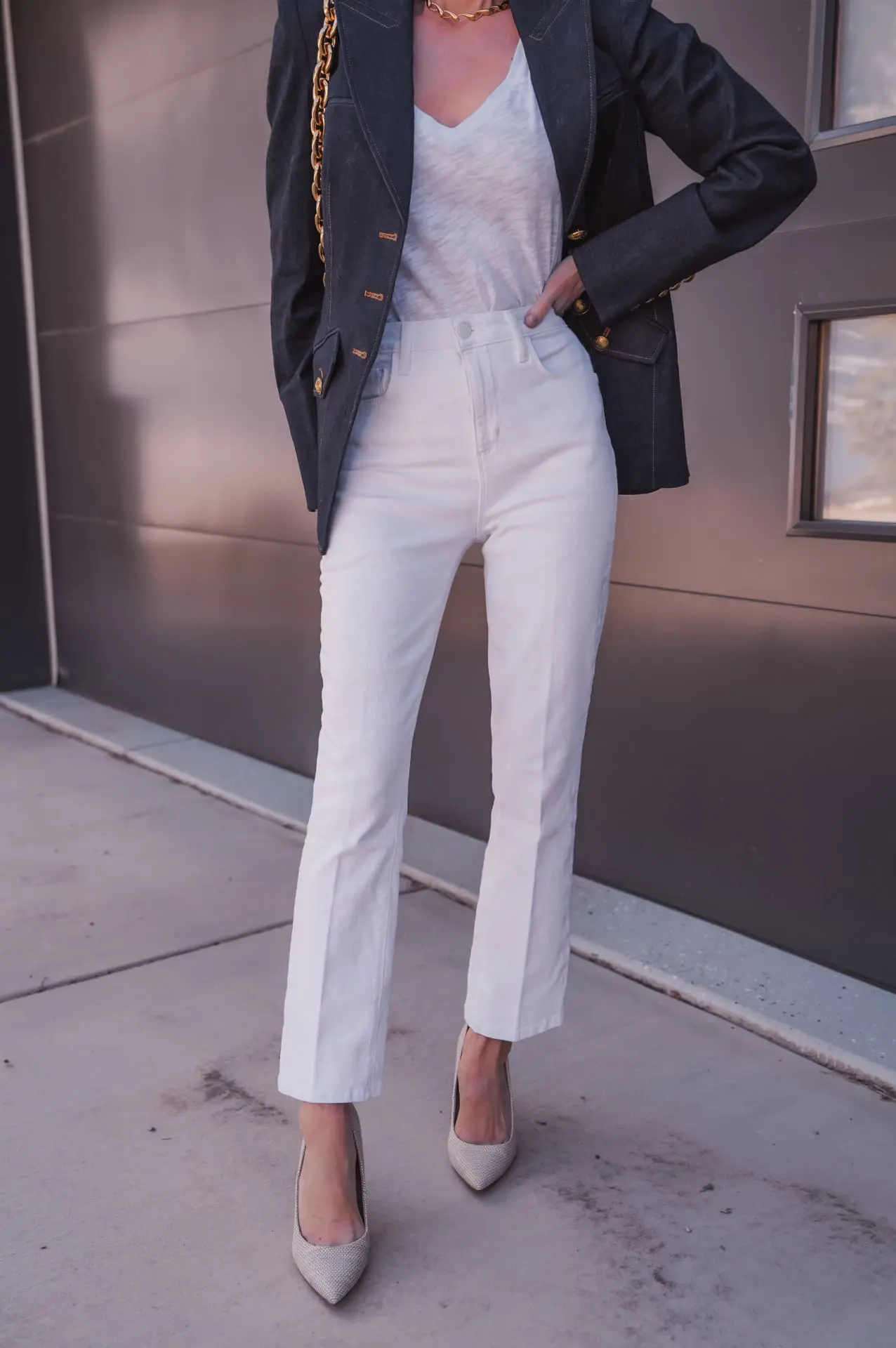 Ways to Wear a Denim Blazer