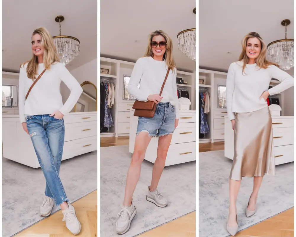 essential summer basics - How To Style Casual Cotton Sweater