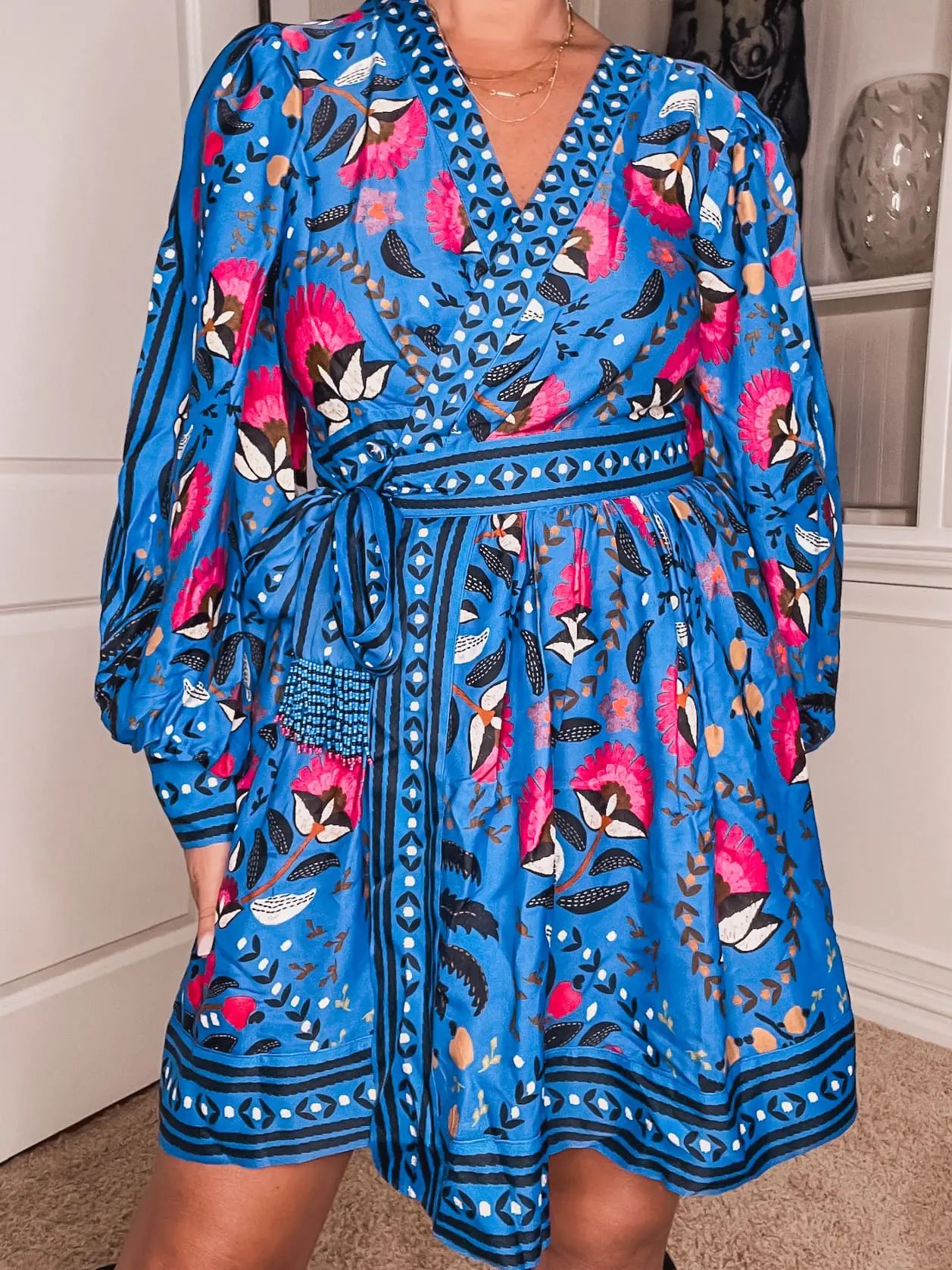 Farm Rio Floral Dress