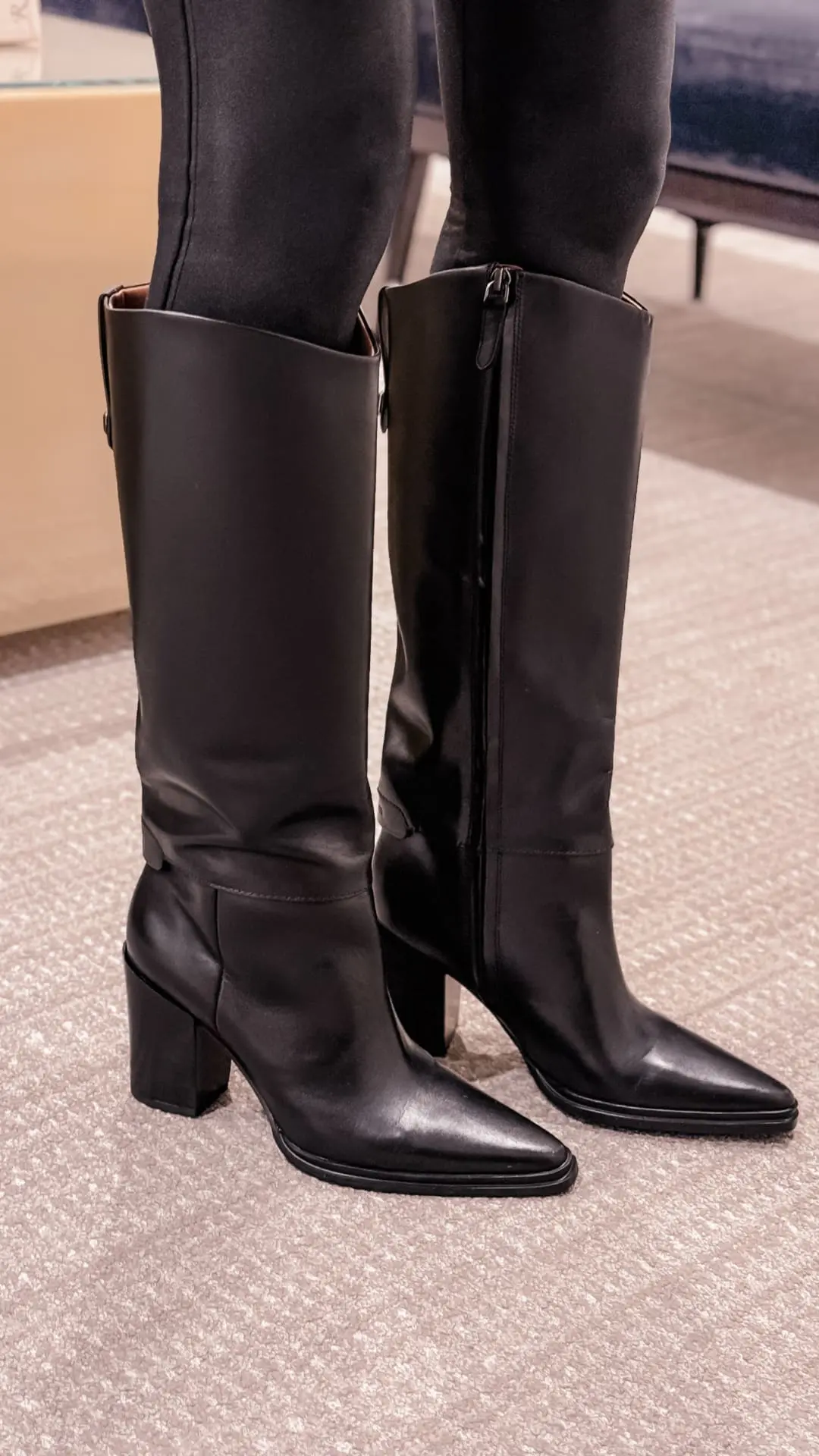 knee-high boots by Franco Sarto