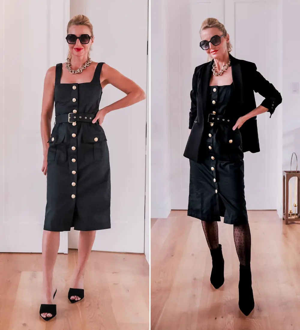Saks Black Dresses