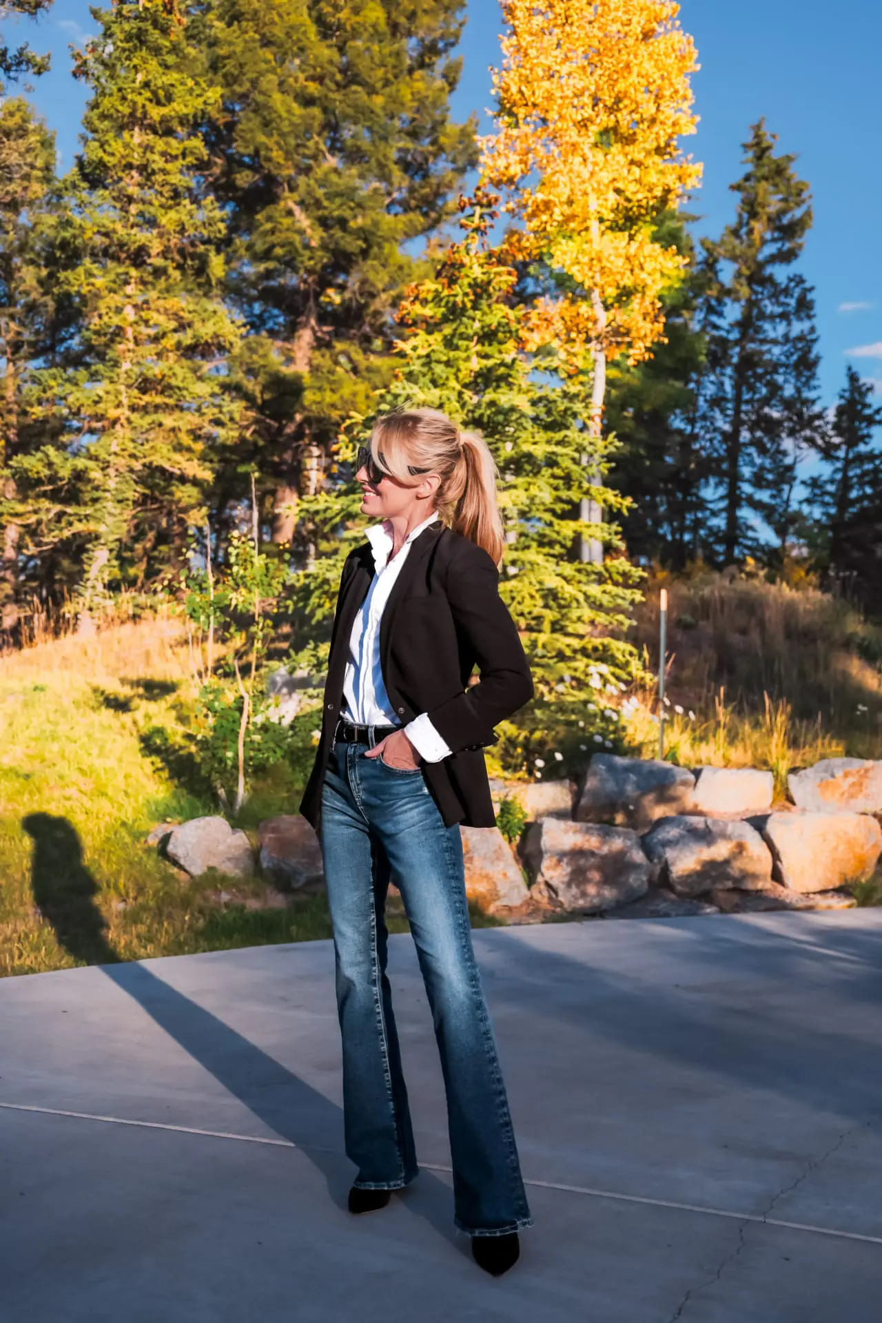 fall outfit timeless vs. trendy