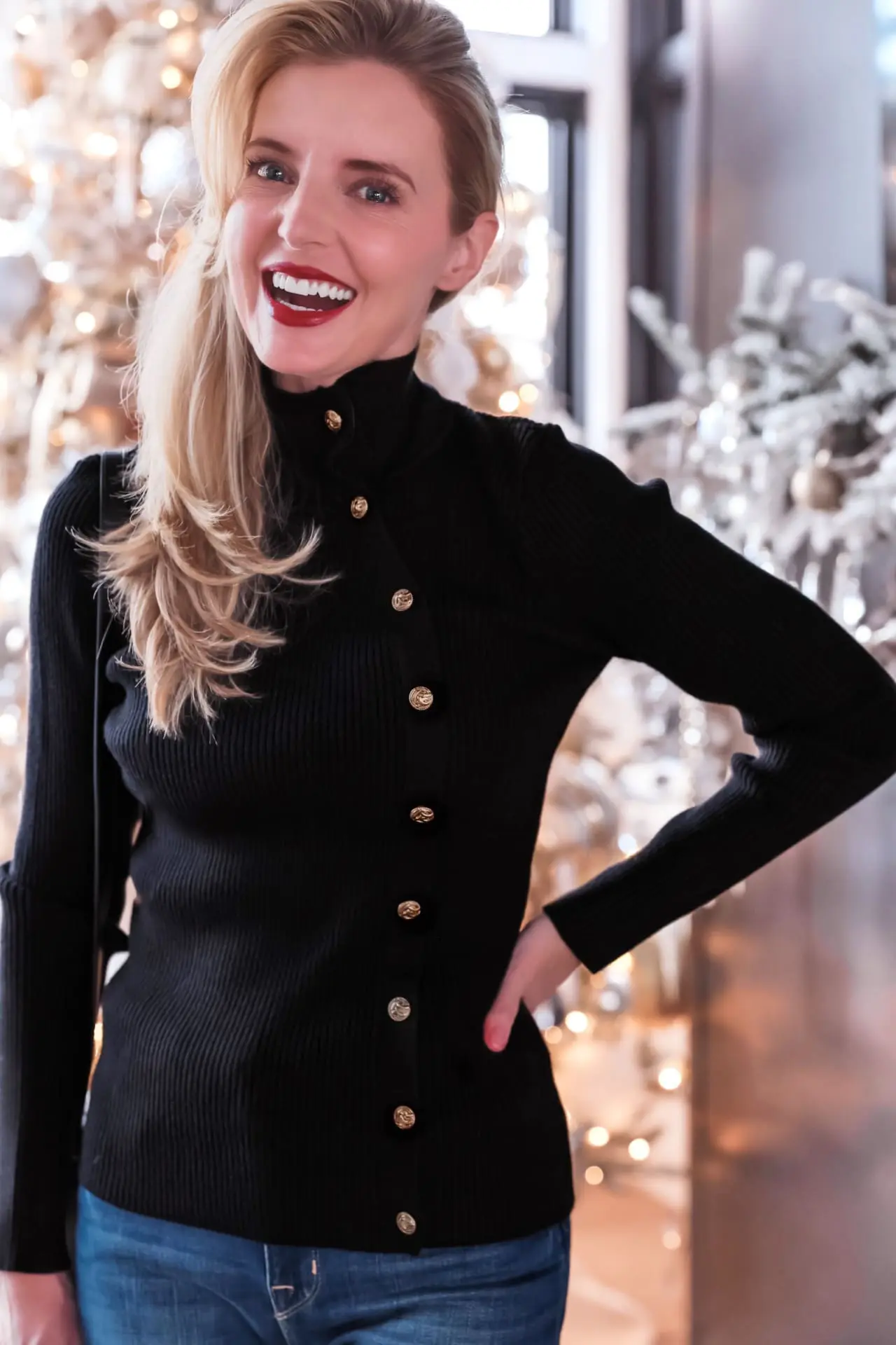 versatile black tops - Generation Love Turtleneck