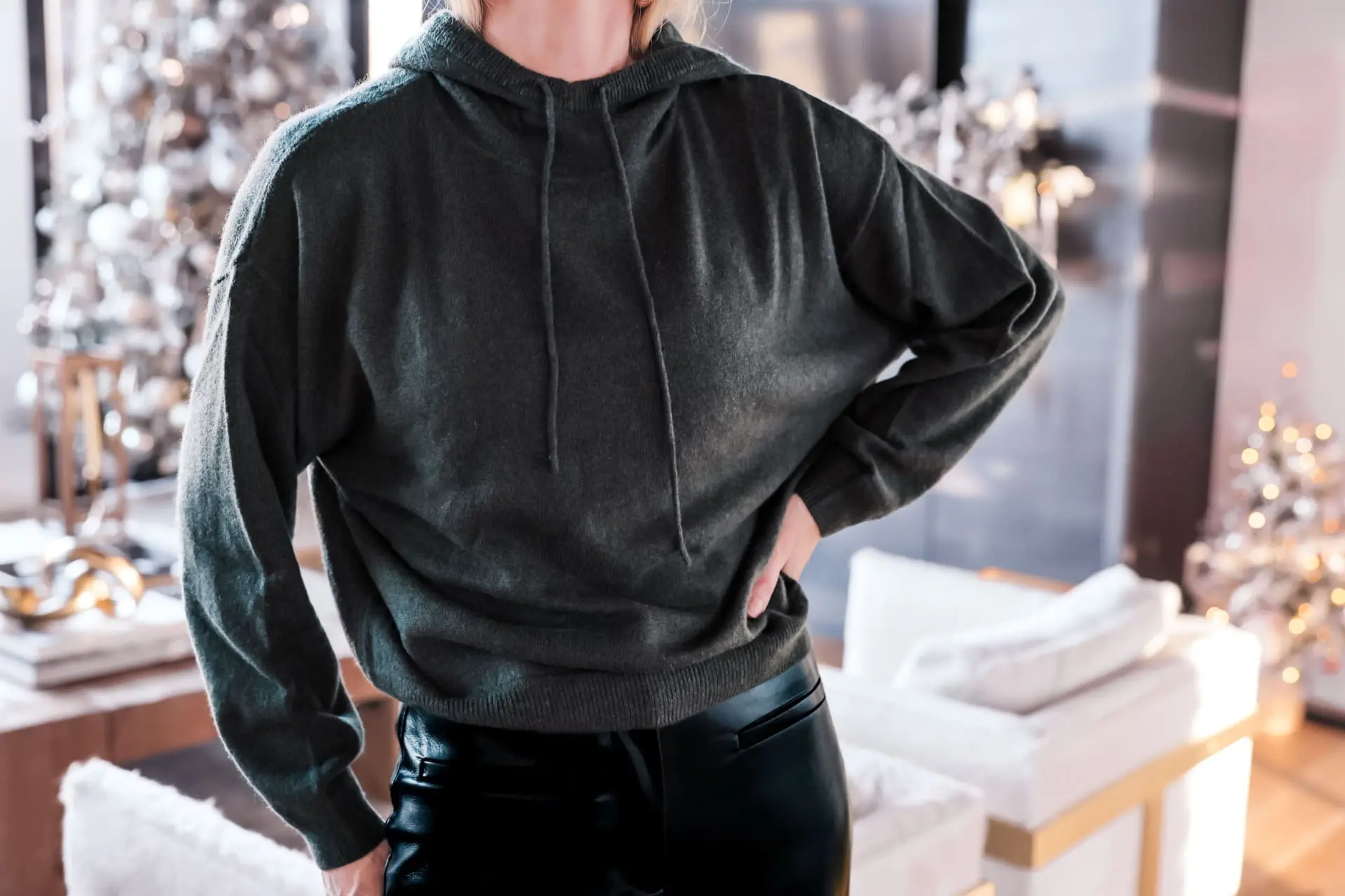 Cozy Cashmere Sweaters Hoodie
