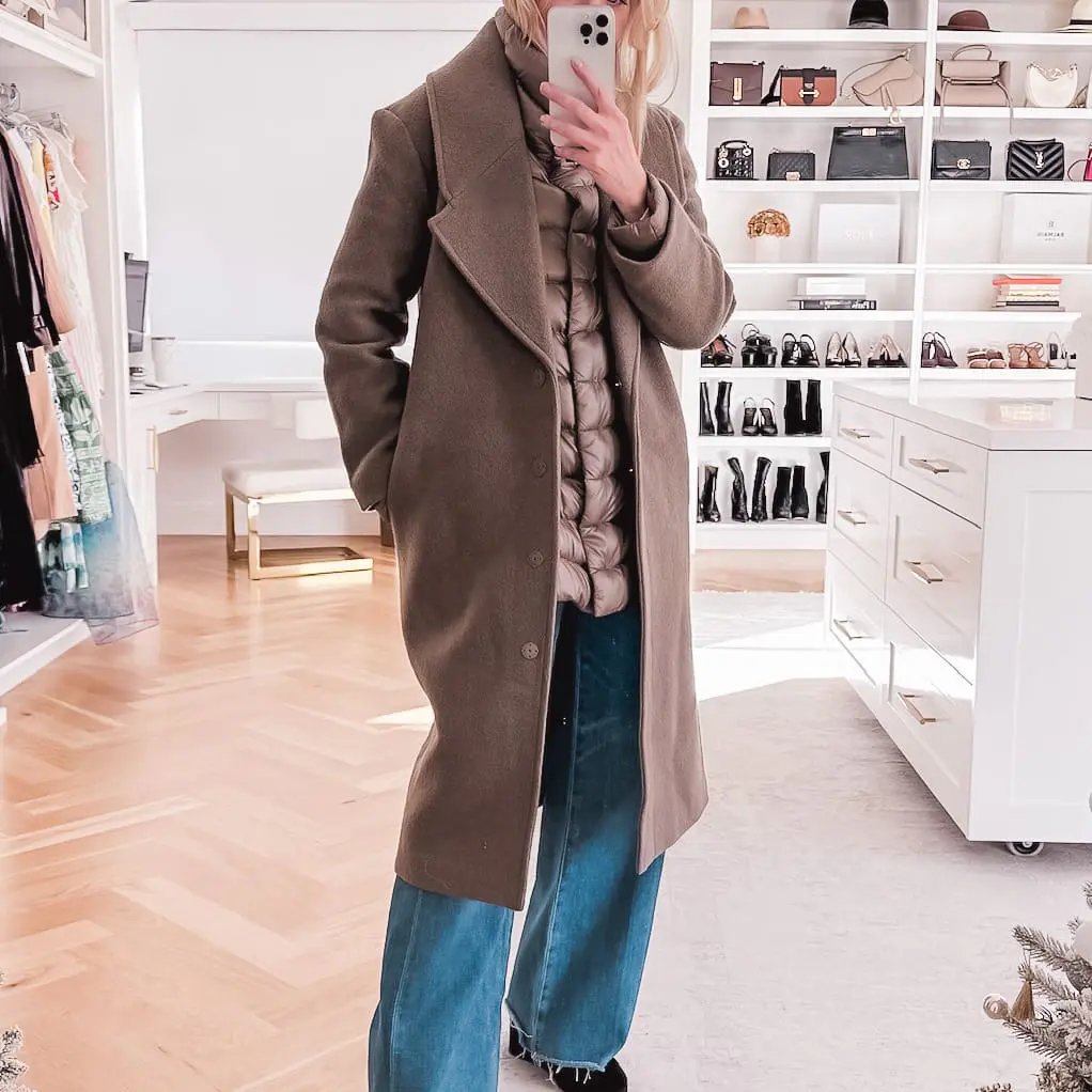 Puffer Coat under layer