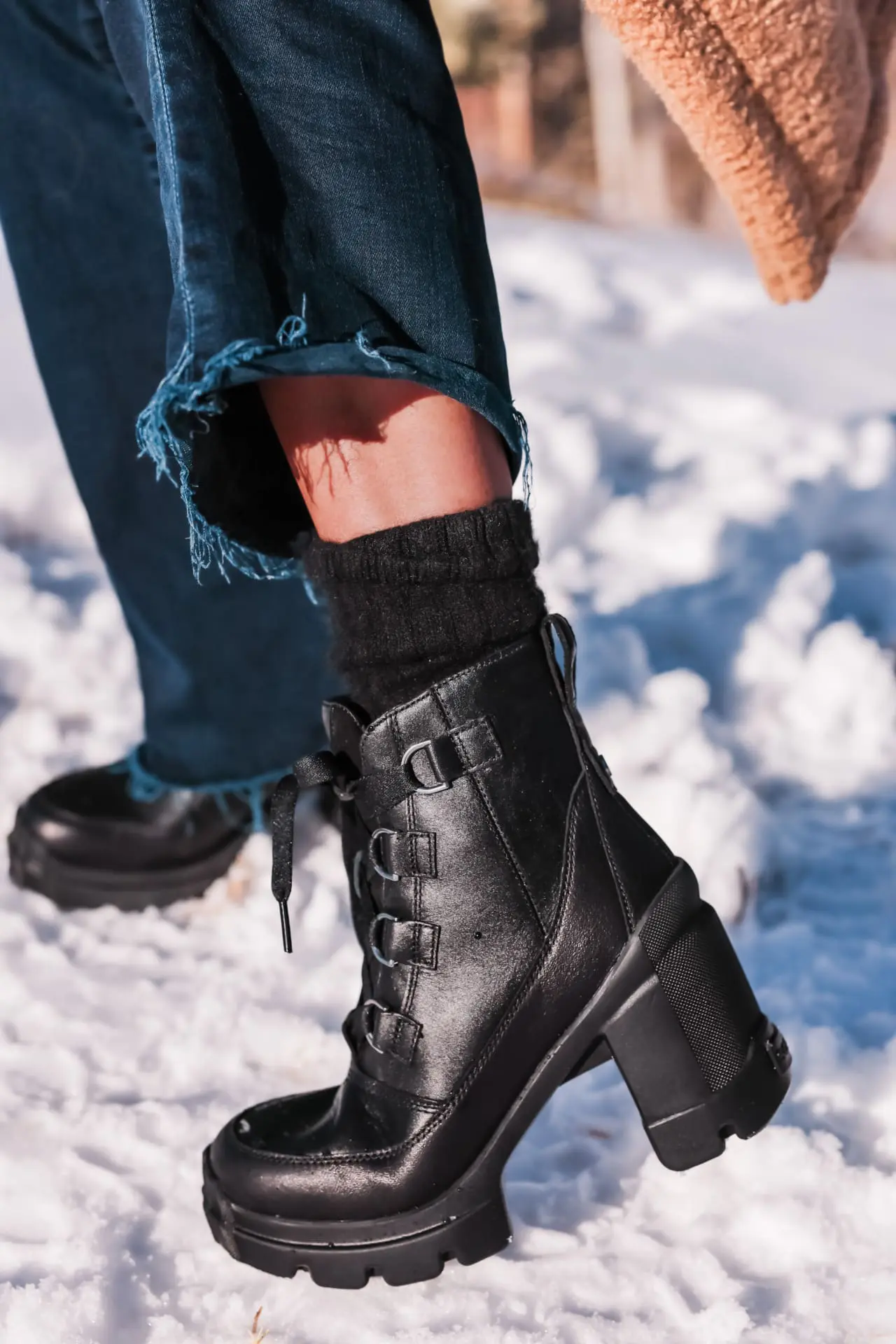 Boots with Traction | Winter Wardrobe Staples