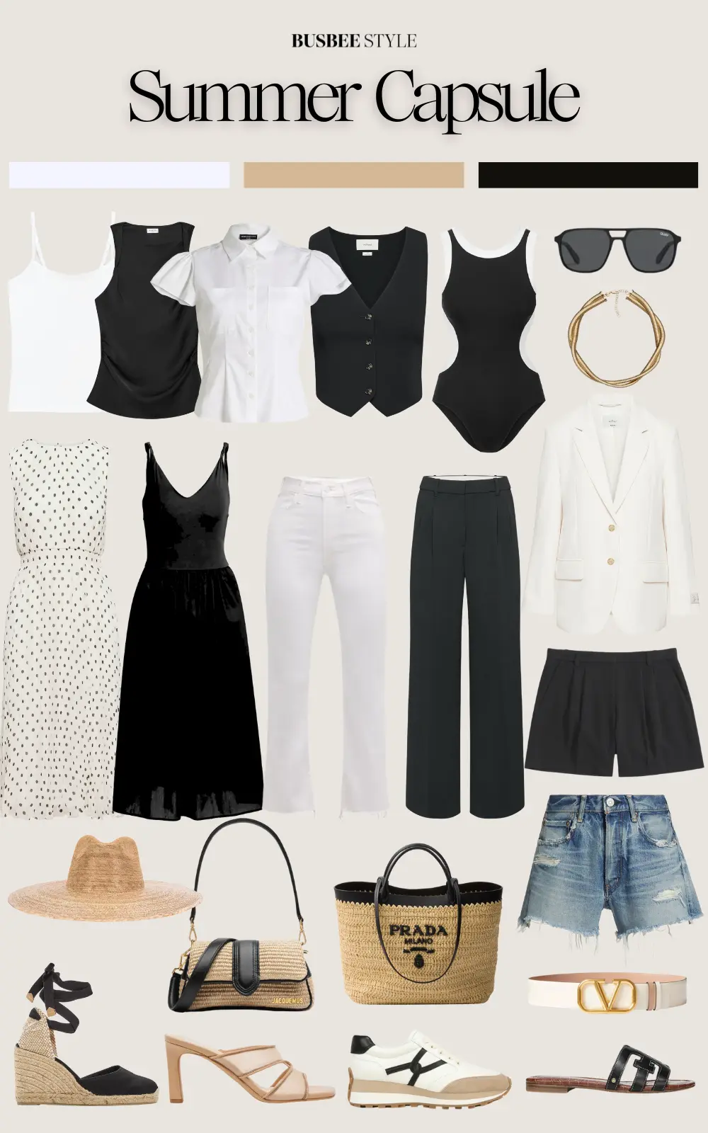 summer capsule wardrobe 2025